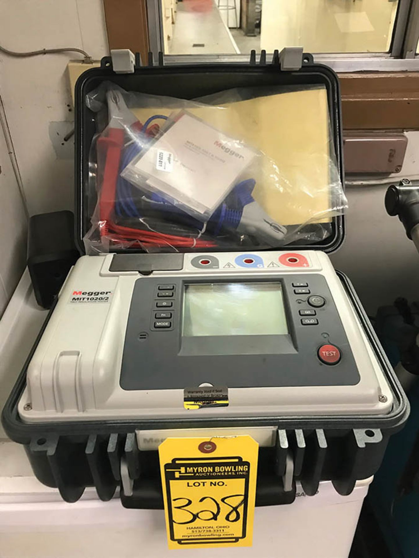 MEGGER 10KV INSULATION TESTER, MODEL MIT1020/2, 85-265VAC RMS, 60VA, 50/60 HZ