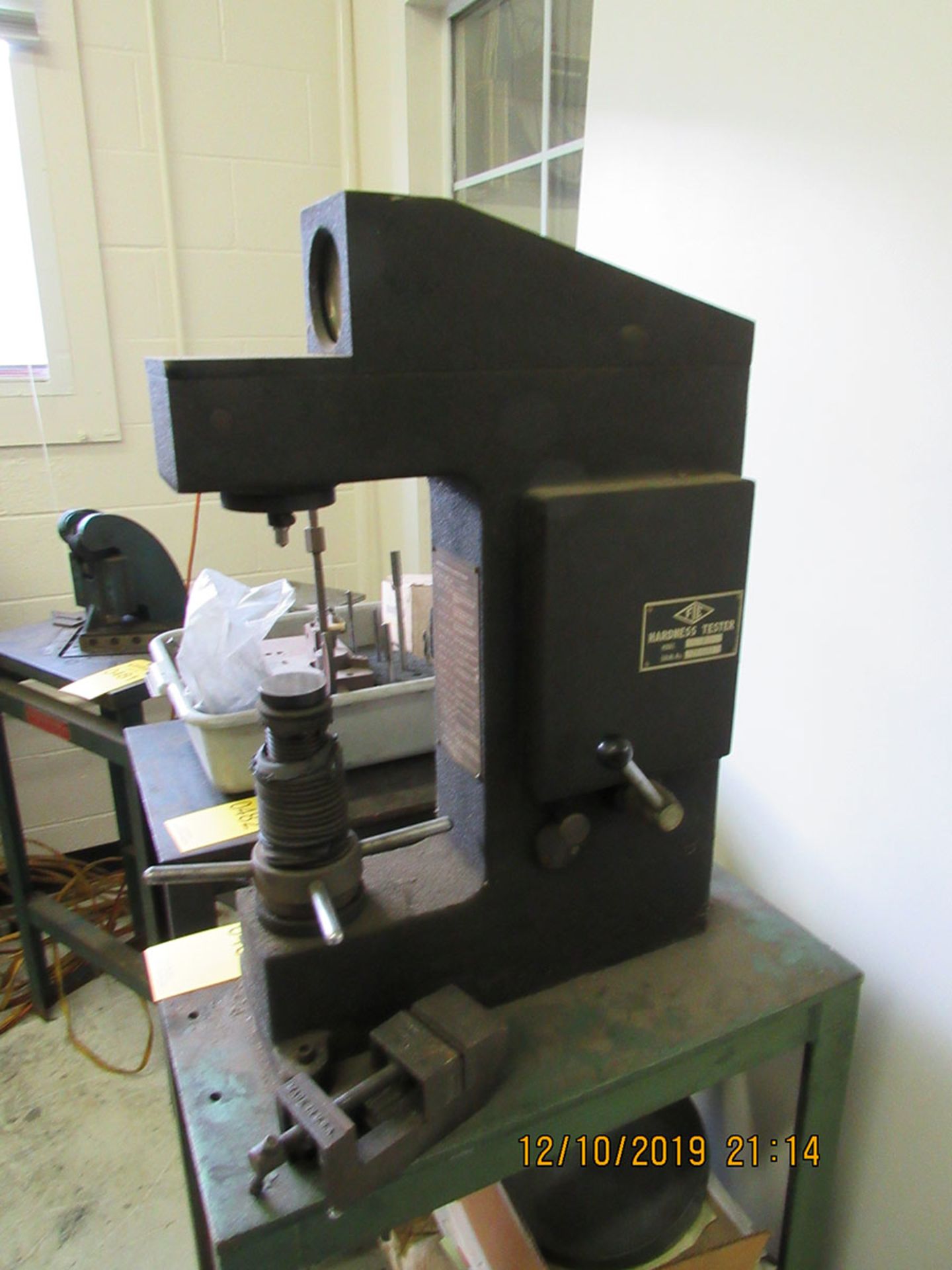 FILE HARDNESS TESTER; MODEL R, S/N 77/493 - Image 2 of 2