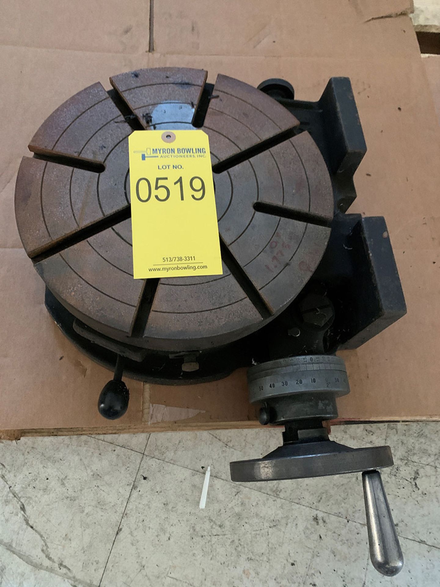 TROYKE ROTARY TABLE; MODEL U-12, S/N 3262 - Image 2 of 2