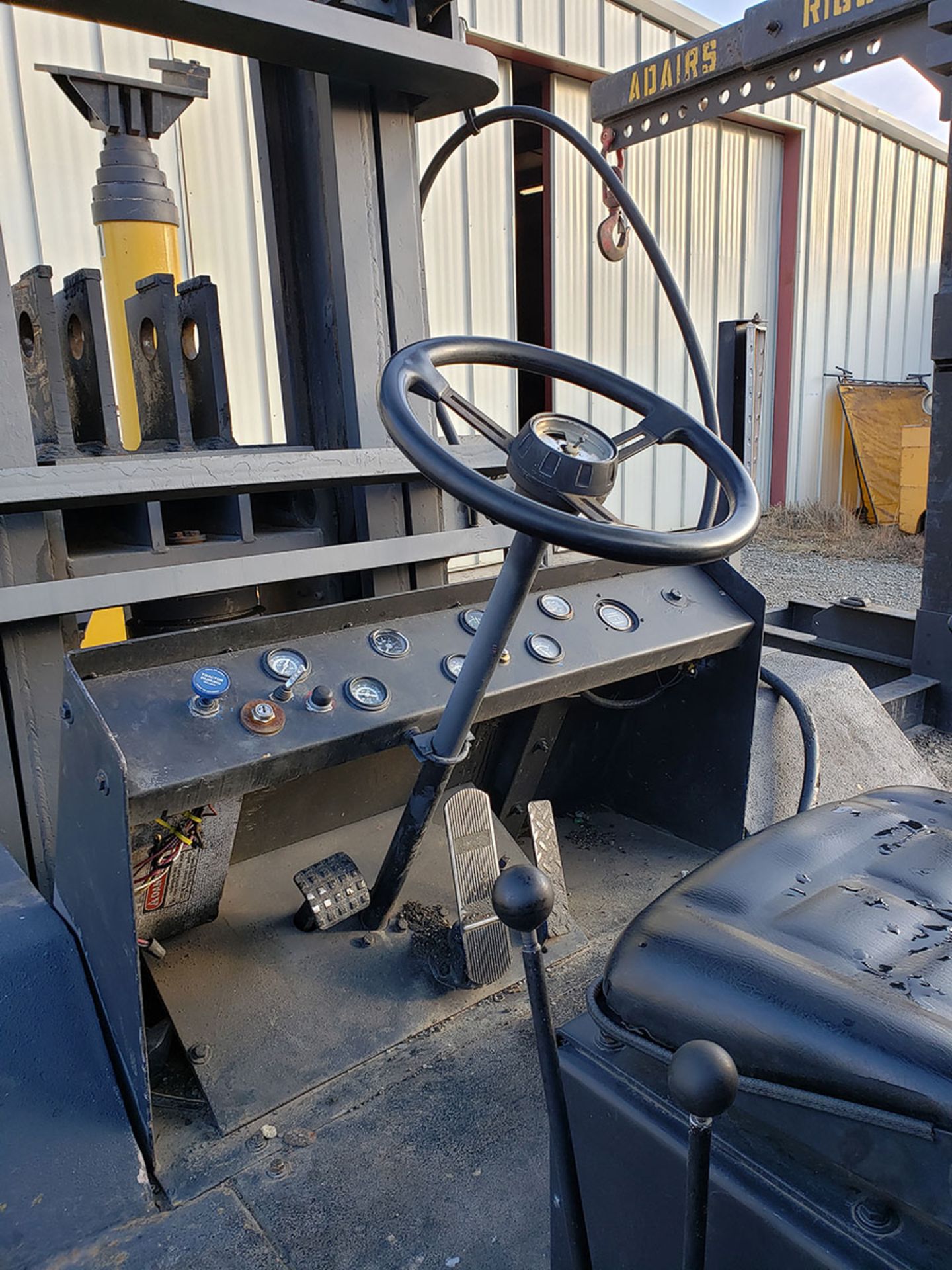 (1999) BRISTOL RS 80 RIGGERS SPECIAL FORKLIFT, 80,000 LB. CAPACITY, CUMMINS DIESEL - Image 10 of 17