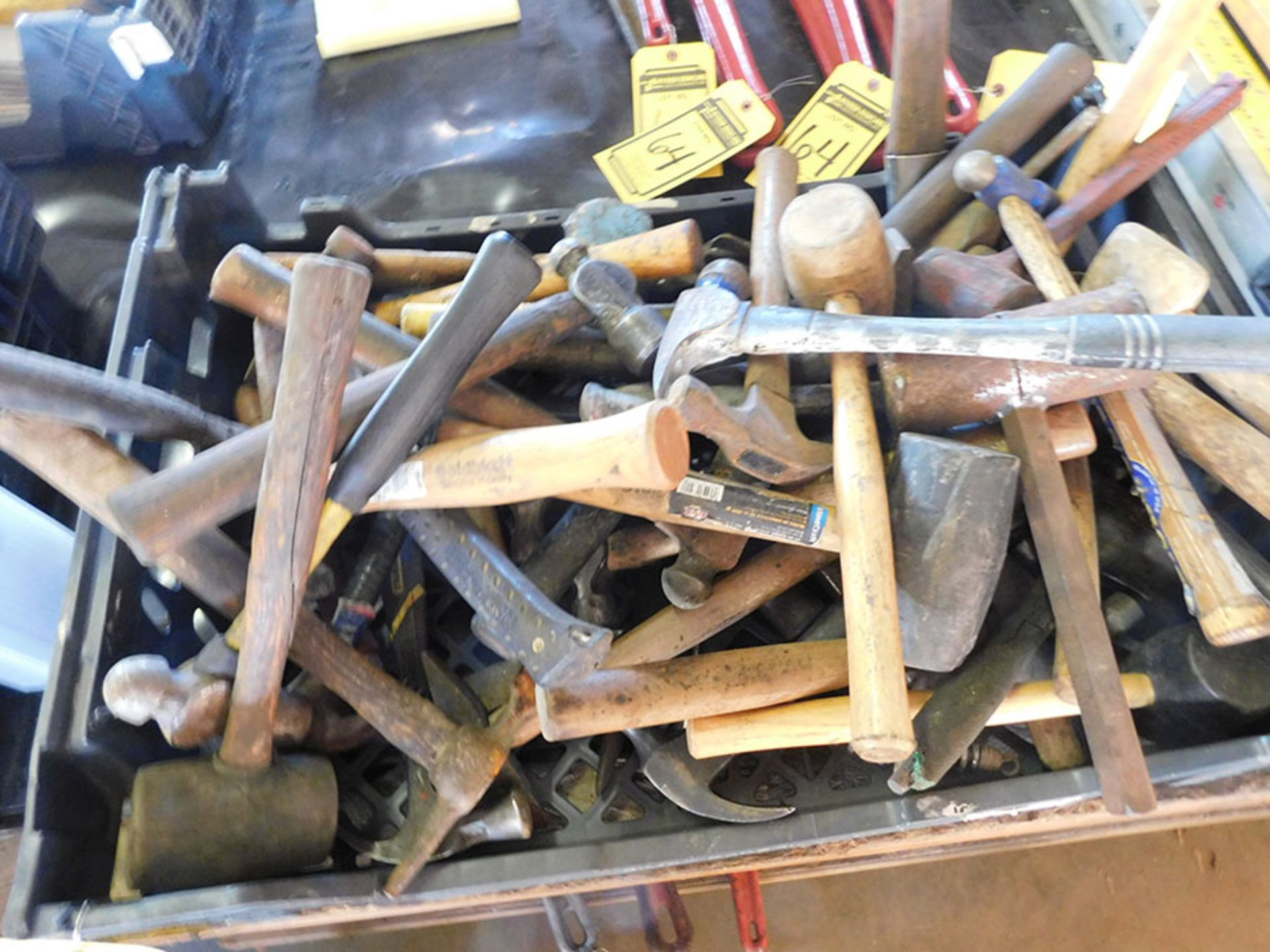 LOT OF ASSORTED HAMMERS - Image 2 of 2
