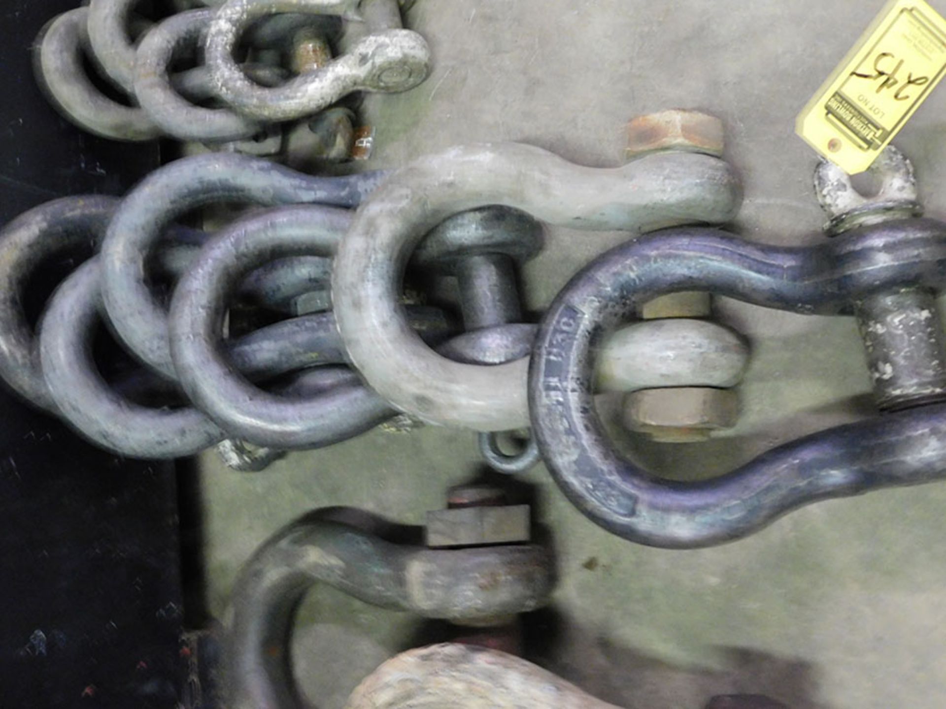 LOT OF (6) 55-TON SHACKLES