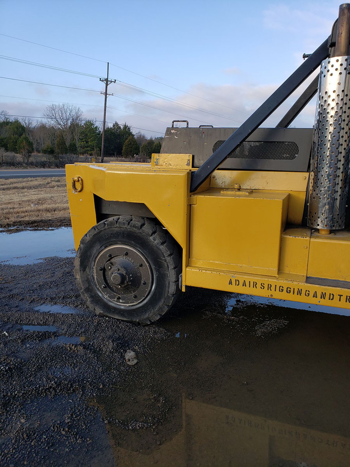 (1999) BRISTOL RS 80 RIGGERS SPECIAL FORKLIFT, 80,000 LB. CAPACITY, CUMMINS DIESEL - Image 3 of 17