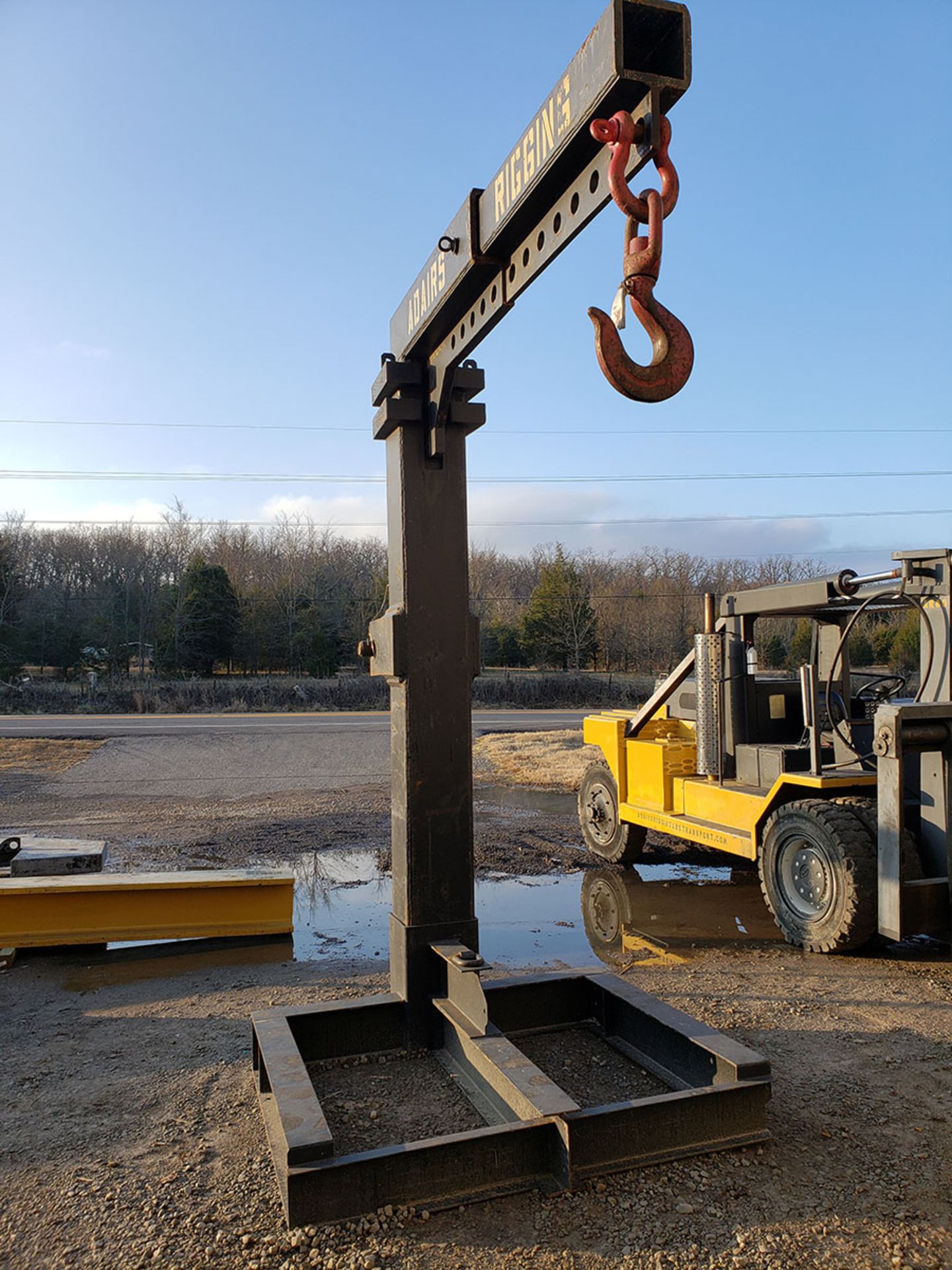 (1999) BRISTOL RS 80 RIGGERS SPECIAL FORKLIFT, 80,000 LB. CAPACITY, CUMMINS DIESEL - Image 15 of 17