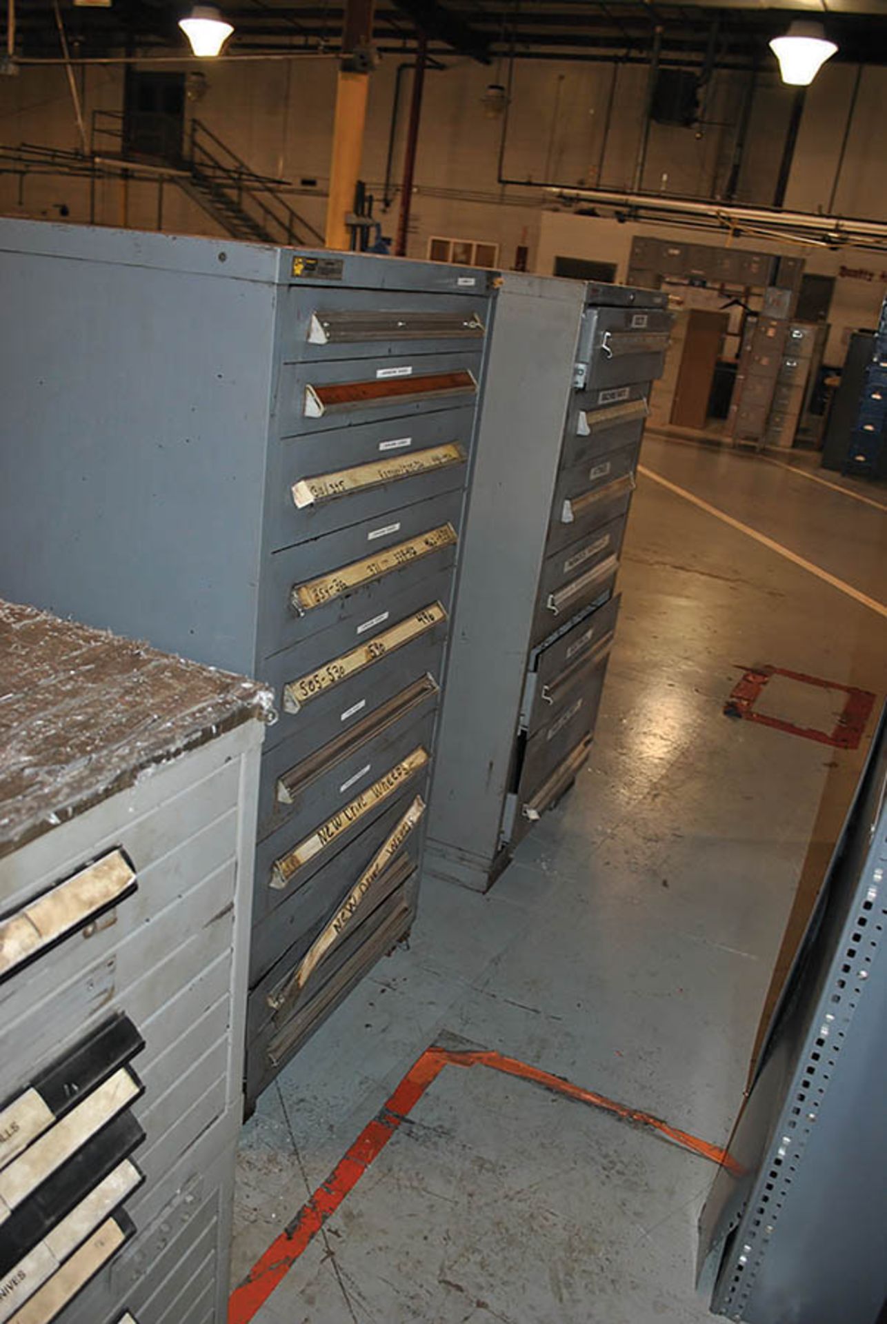 (3) VIDMAR 10-DRAWER TOOL CABINETS