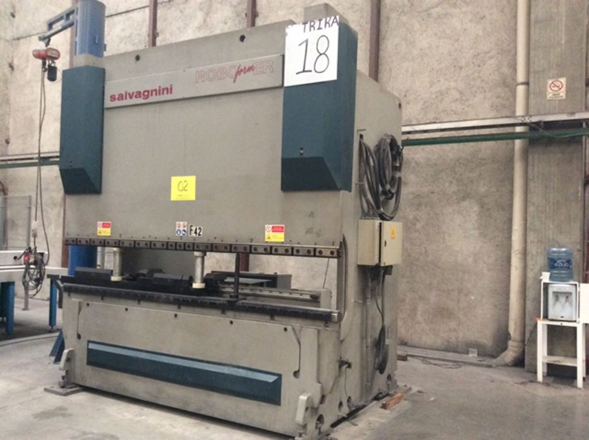 2003 SALVAGNINI ROBOFORMER PBS 135/3000 6-Axis CNC Press Brake s/n 0303/5280, 136 Ton Capacity… - Image 2 of 16