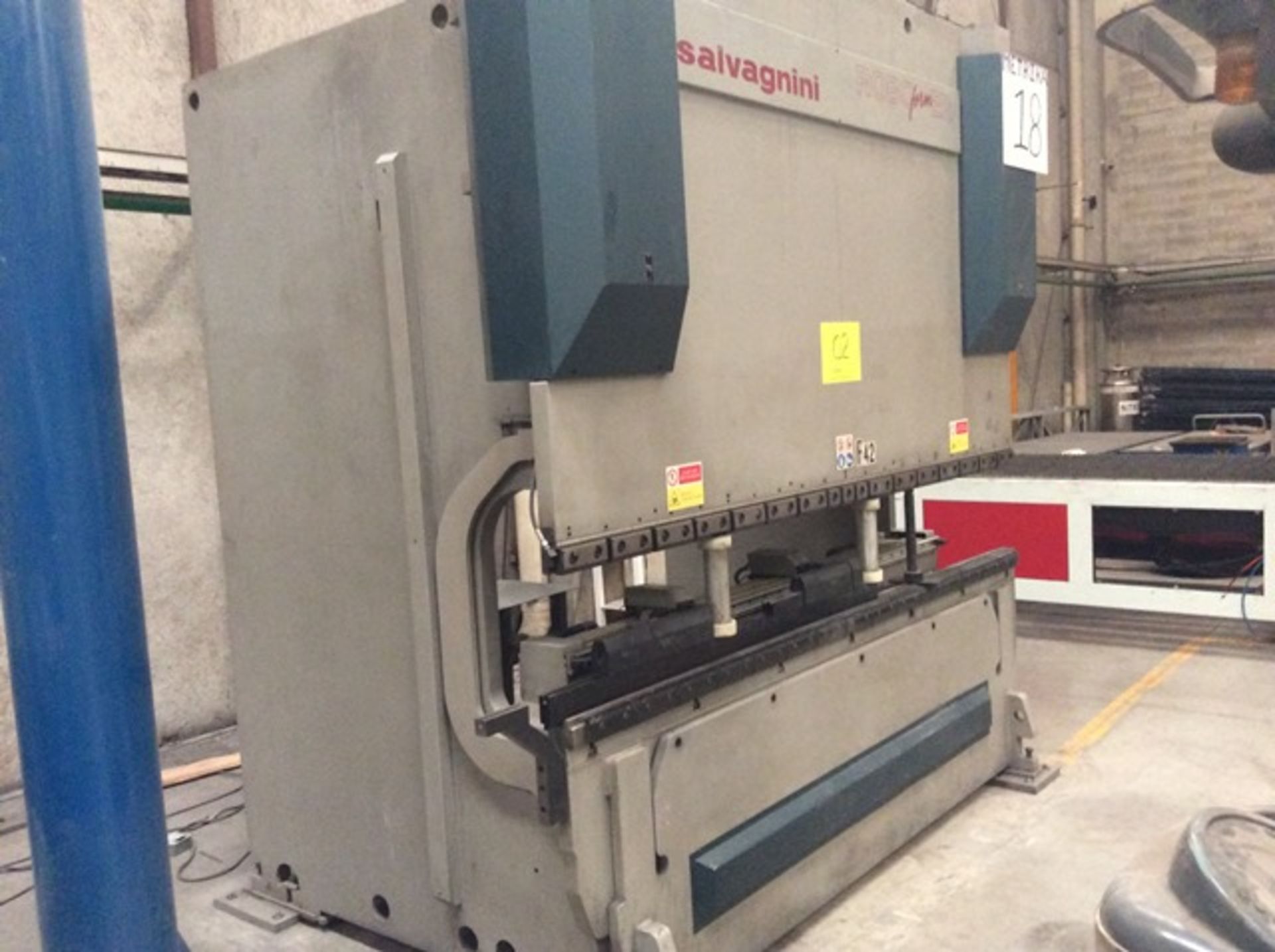 2003 SALVAGNINI ROBOFORMER PBS 135/3000 6-Axis CNC Press Brake s/n 0303/5280, 136 Ton Capacity… - Image 3 of 16