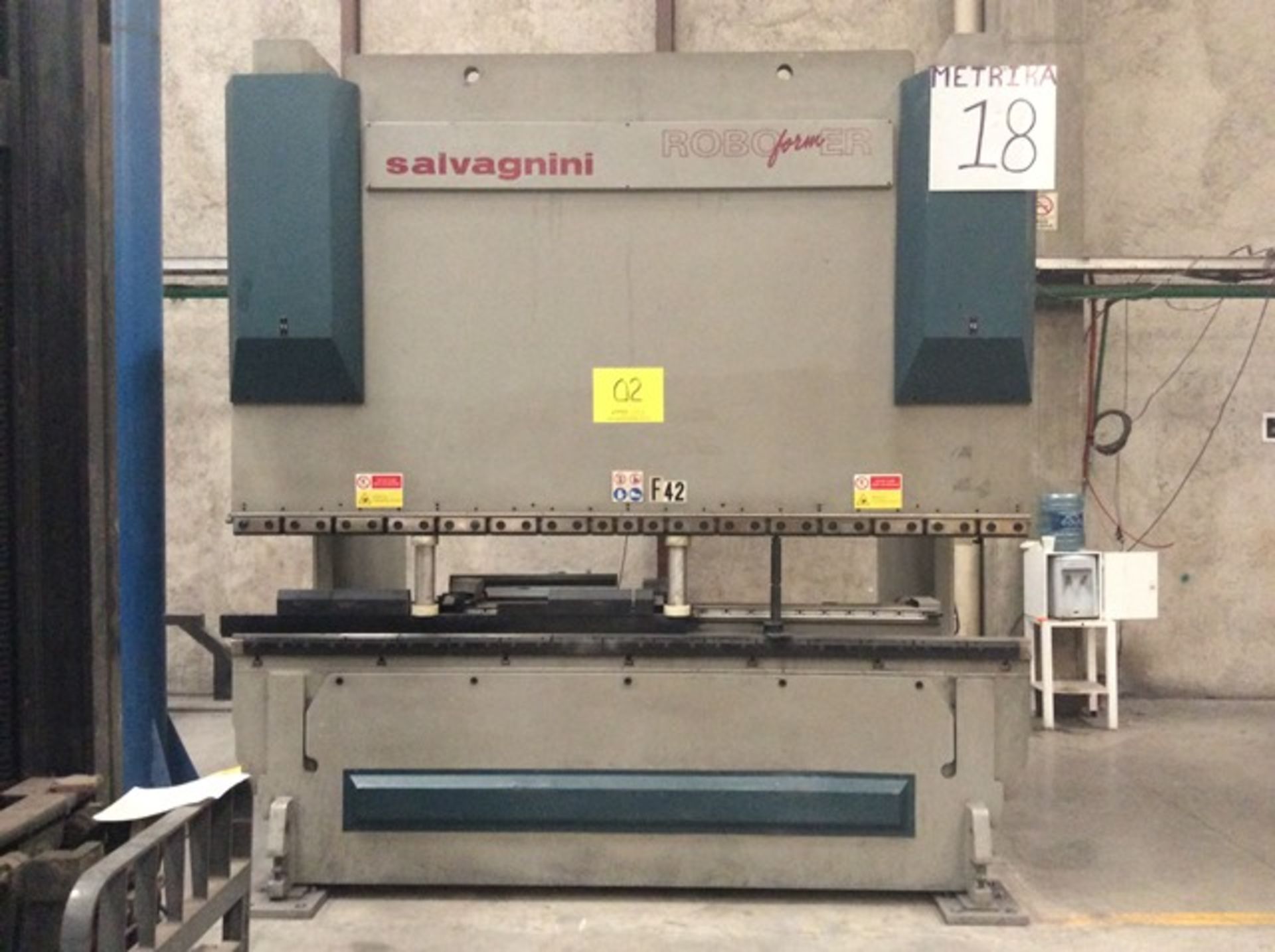 2003 SALVAGNINI ROBOFORMER PBS 135/3000 6-Axis CNC Press Brake s/n 0303/5280, 136 Ton Capacity…