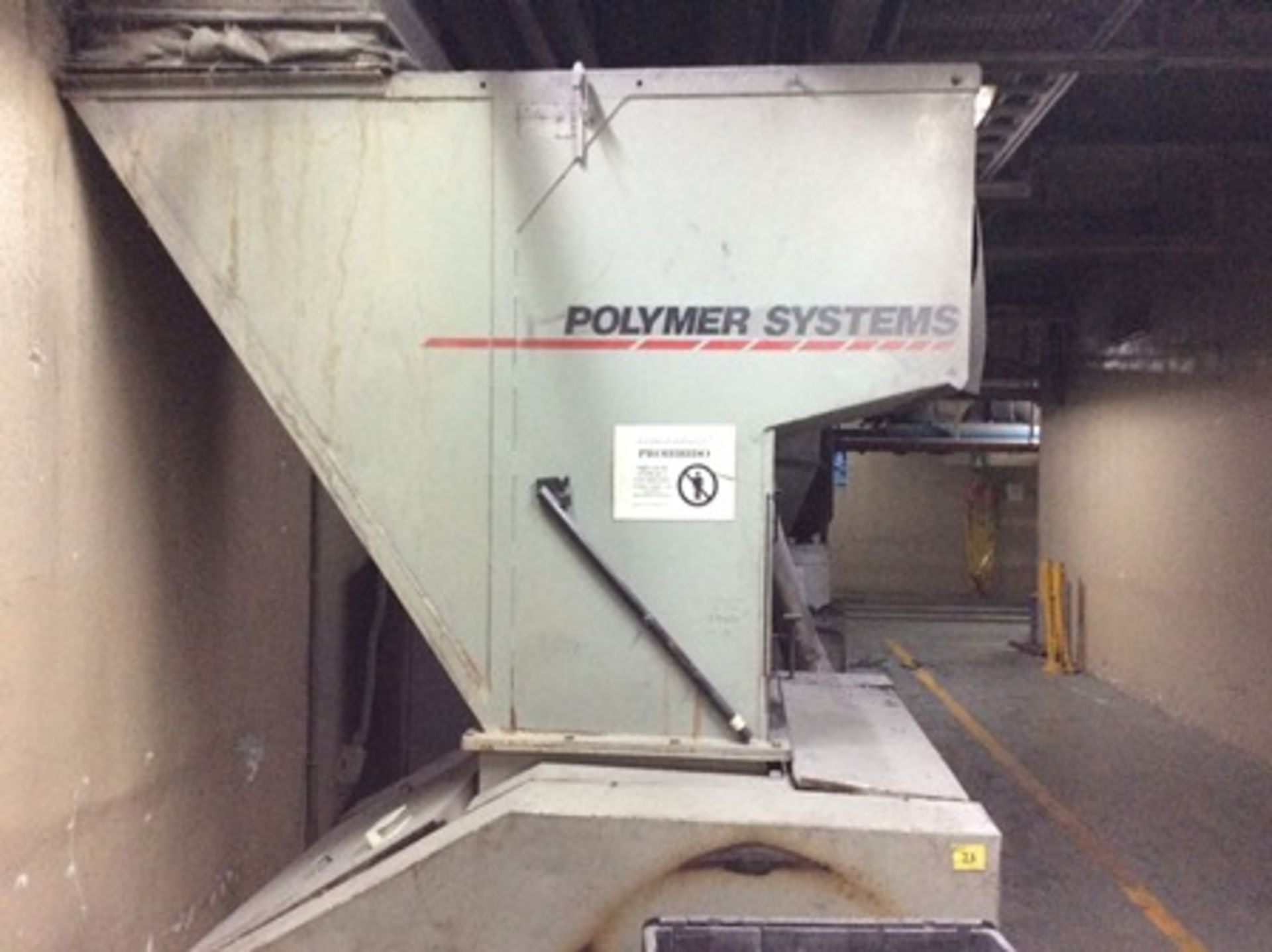 POLYMER SYSTEM GRANULATOR, MODEL 2442SF, 20 HORSEPOWER ENGINE - Image 16 of 17