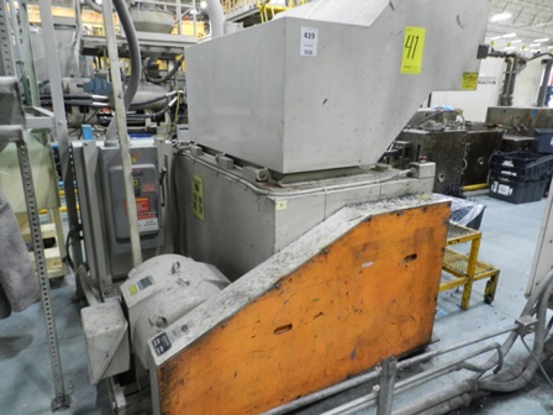 75 HORSEPOWER GRANUTEC GRANULATOR, MODEL TFG1648-75 SERIE 996-2884-75, MARATHON 460V. ENGINE. - Image 2 of 16