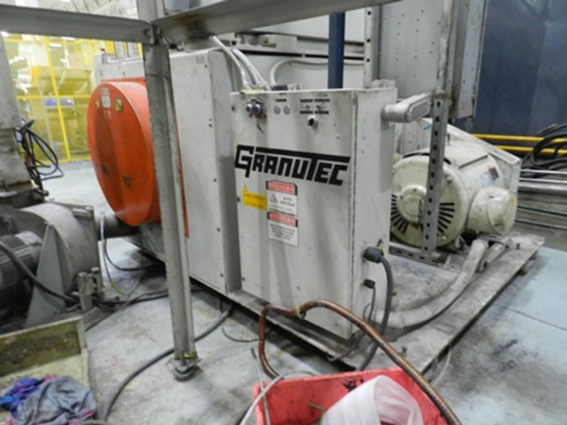 100 HORSEPOWER GRANUTEC GRANULATOR, MODEL TFG248-100 SERIE 598-3224, LINCOLN 460V. ENGINE. - Image 12 of 13