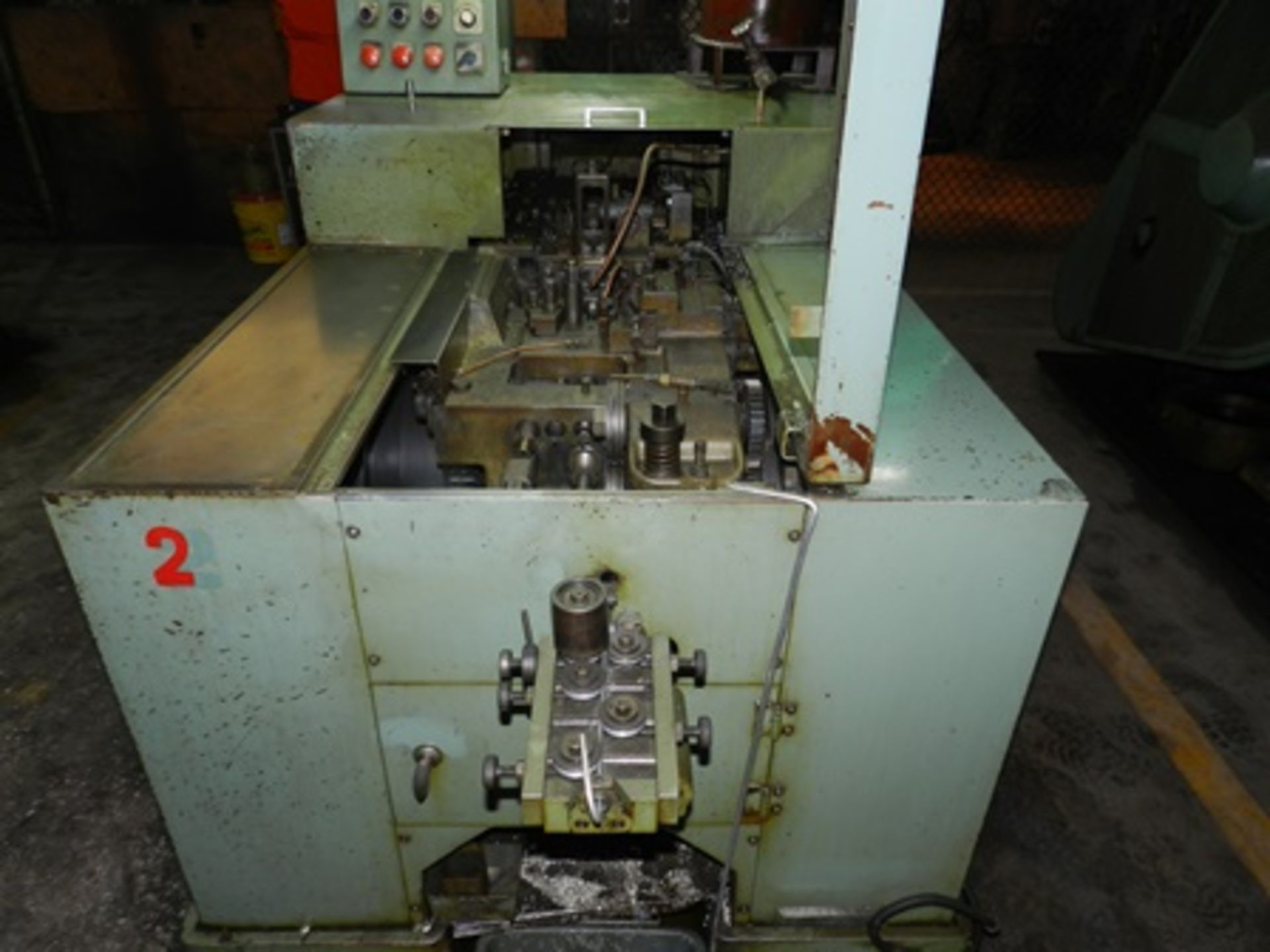 Máquina forjadora en frio para fabricar remaches marca Nakashimada, modelo pf-630-a diámetro máxim - Image 14 of 26