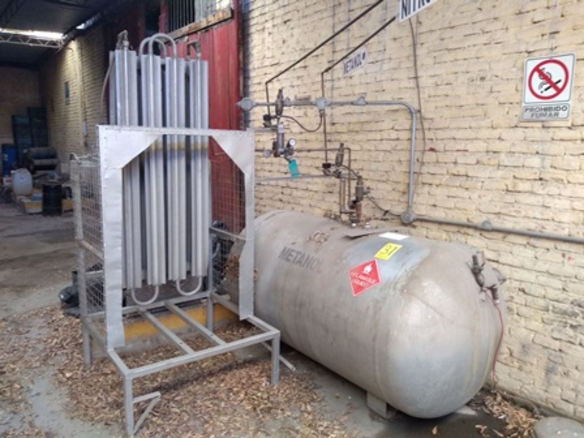 Horno de temple de atmosfera controlada para operaciones de cementado; contiene tanque de metanol d - Image 16 of 30
