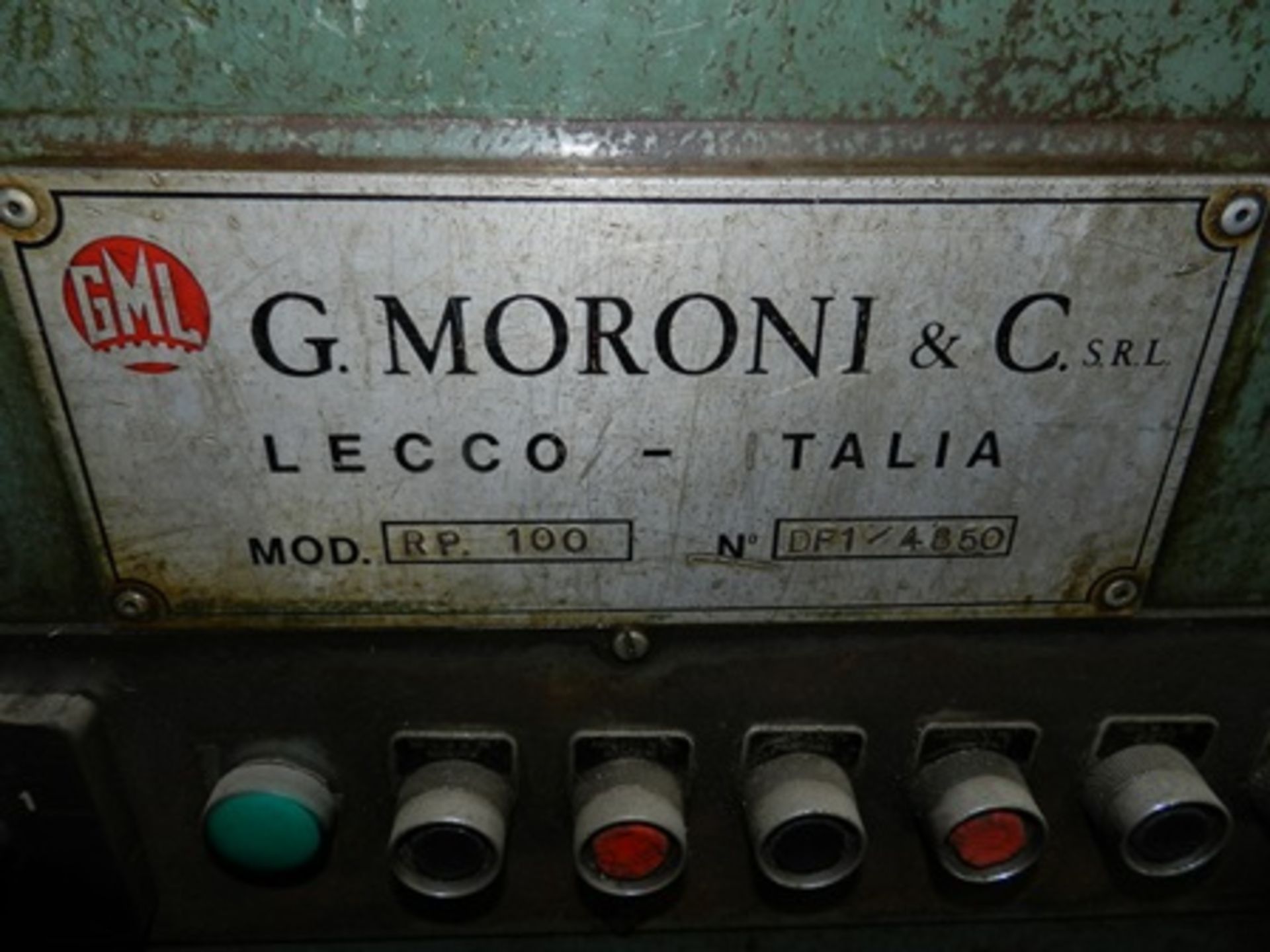 Máquina de ensamble de remaches y clavos marca Moroni-remachek (40's) - Image 3 of 15