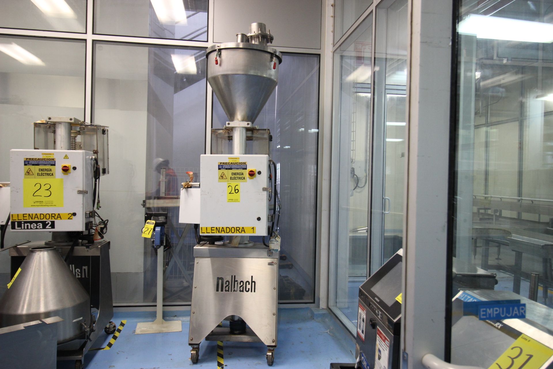 Nalbach servo driven cup filler mod. NCF.1003 for granulars and free-flowing dry prod - Image 2 of 10