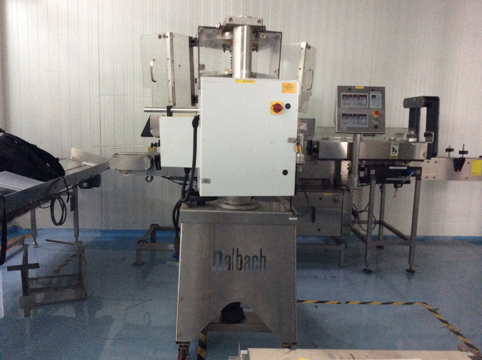 Nalbach servo driven cup filler mod. NCF.1003 for granulars and free-flowing dry prod