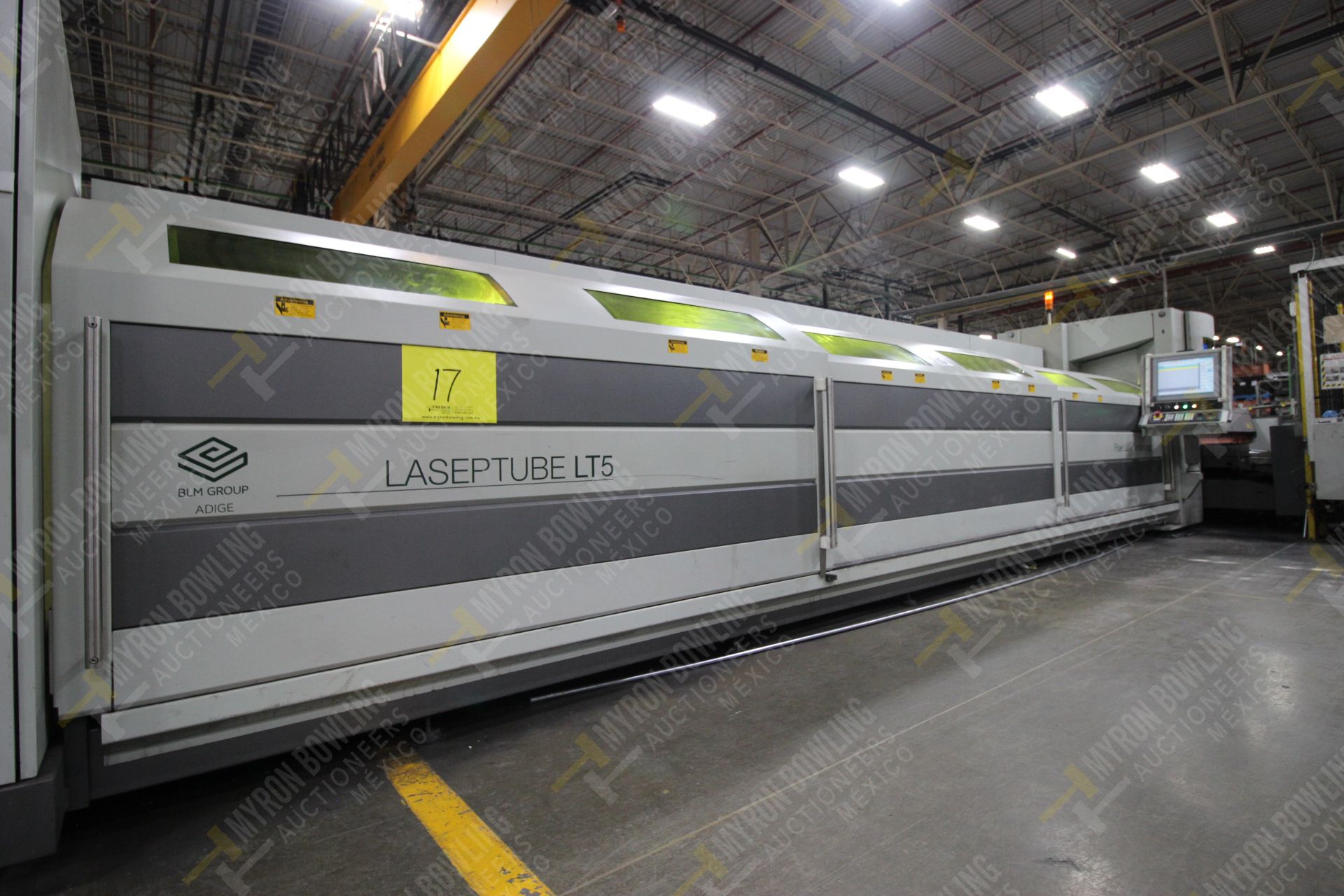 Cell #2: BLM Adige Lasertube LT5m, Fiber laser cutting system for pipes processing