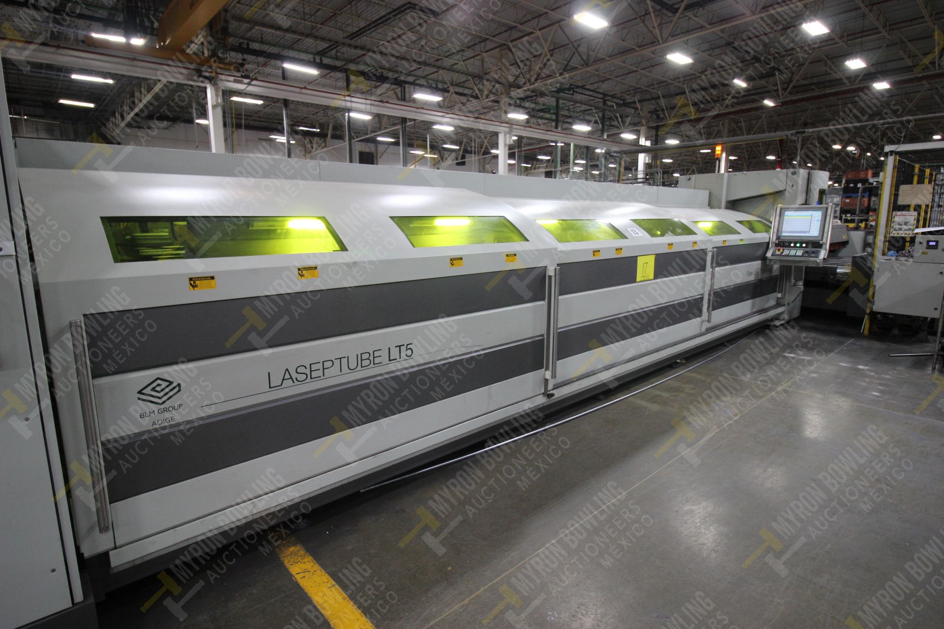 Cell #2: BLM Adige Lasertube LT5m, Fiber laser cutting system for pipes processing - Image 9 of 33