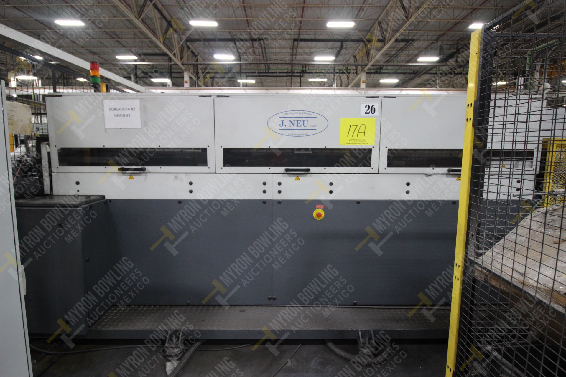 Cell #2: J.Neu, Mod. NFB 035 CNC tube bending machine, –mfg year 2002 - Image 2 of 20