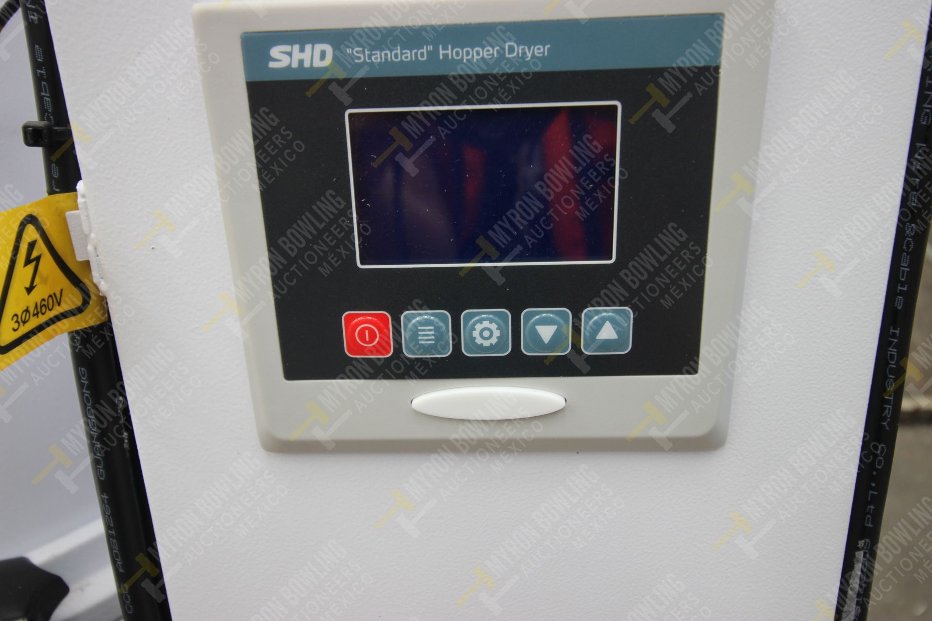 Shini Plastics Technologies 100kg. hopper dryer mod. SHD-100SL-CE, serial number 2HD16100395 - Image 4 of 16