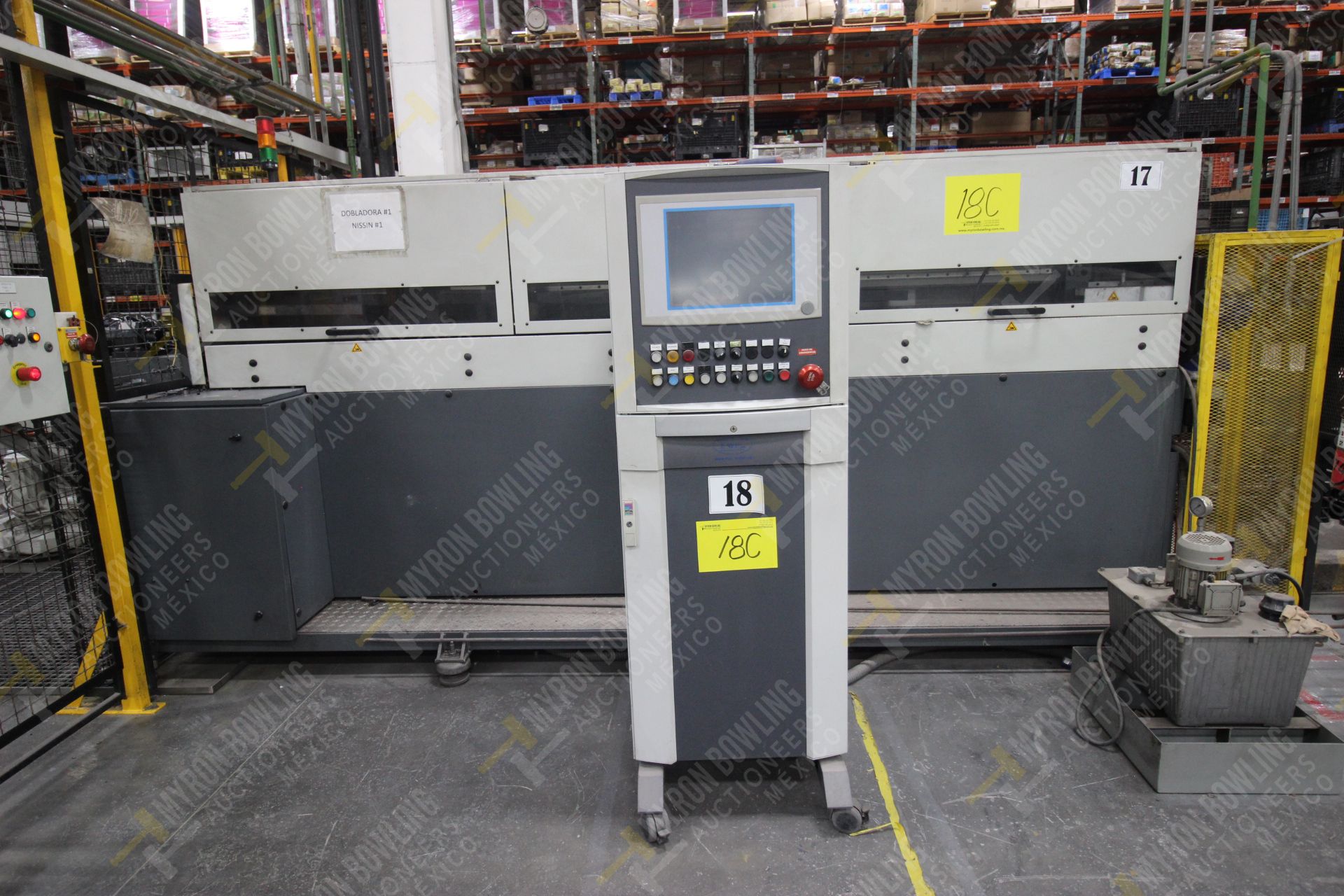 Cell #1: J.Neu, Mod. NFB 035 CNC tube bending machine NFB 030S-2500, Serie 1214233 -mfg year 2014