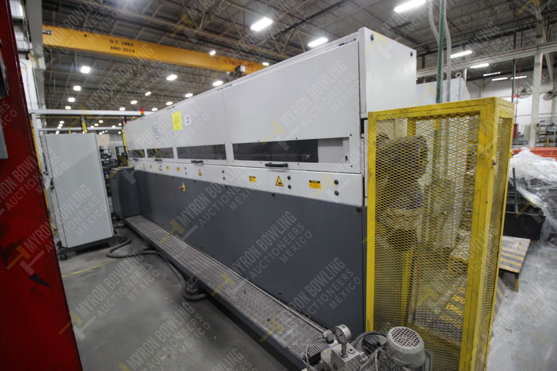 Cell #1: J.Neu, Mod. NFB 040-4000 CNC tube bending machine –mfg year 2015 - Image 3 of 18