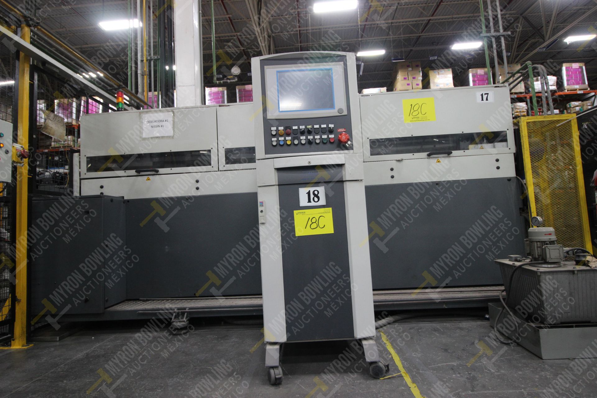 Cell #1: J.Neu, Mod. NFB 035 CNC tube bending machine NFB 030S-2500, Serie 1214233 -mfg year 2014 - Image 2 of 30