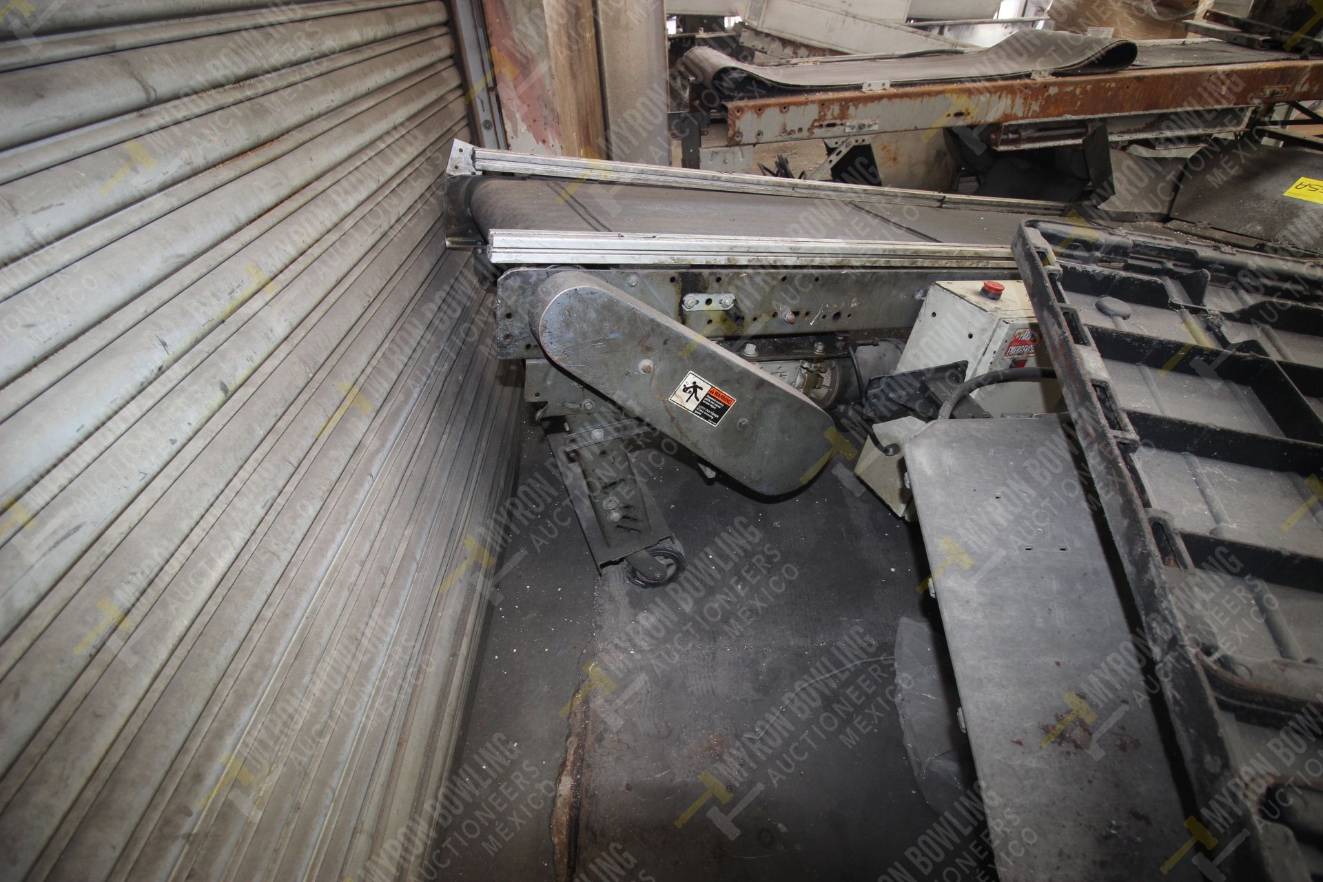 Conveyor (Banda Transportadora) de 8.0 x .80 x.85 m; con moto-reductor, desensamblado. - Image 8 of 16