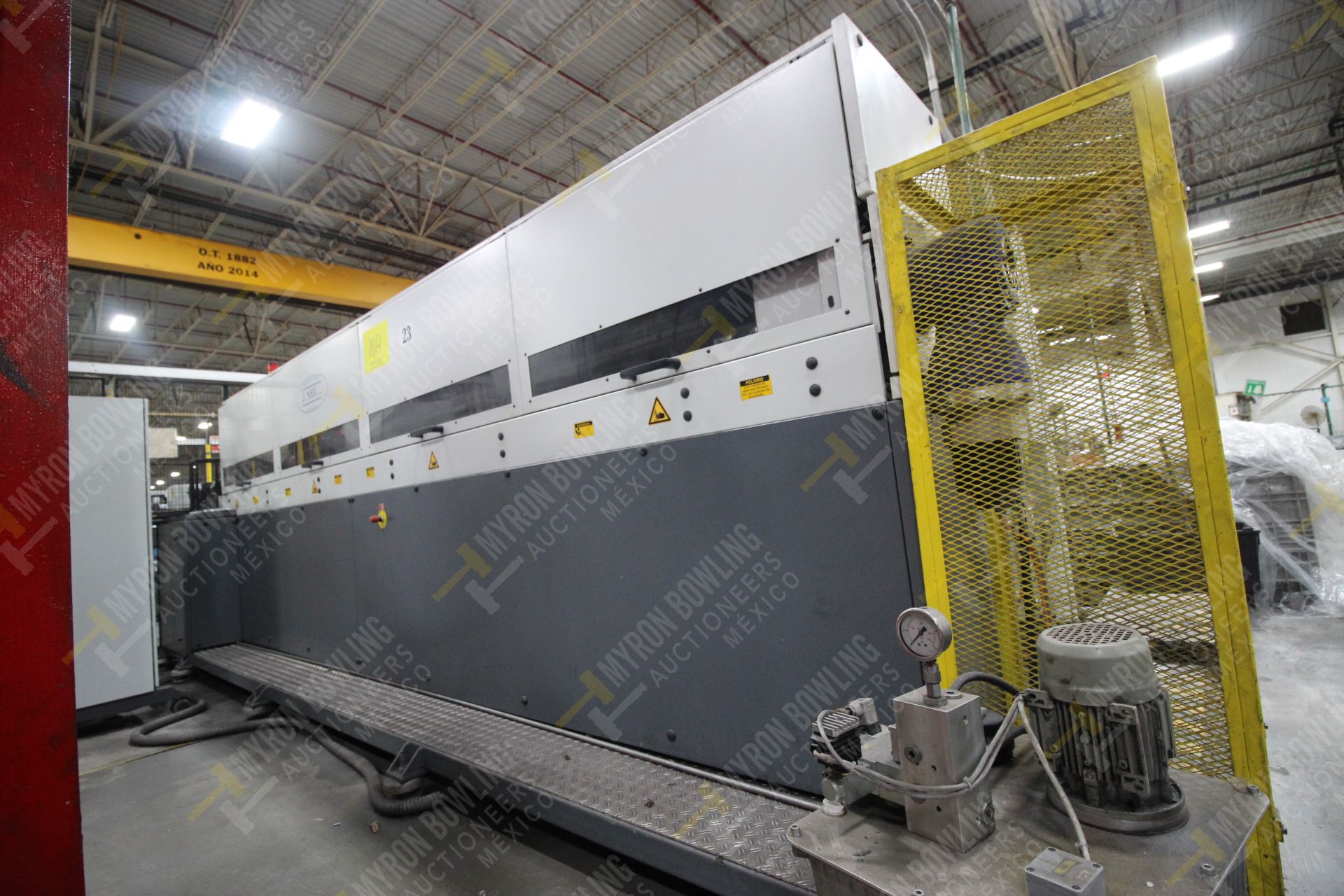 Cell #1: J.Neu, Mod. NFB 040-4000 CNC tube bending machine –mfg year 2015 - Image 4 of 18