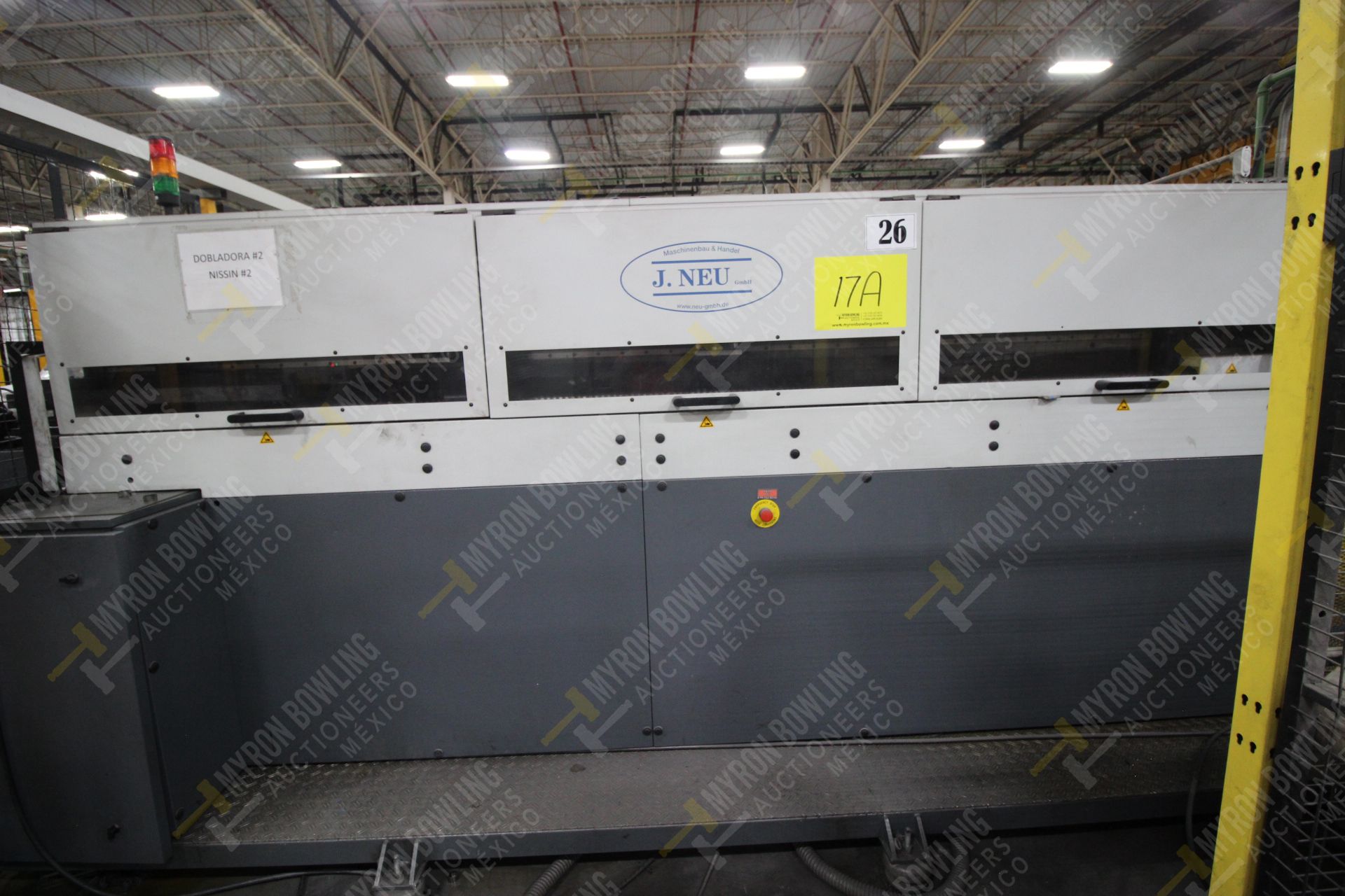 Cell #2: J.Neu, Mod. NFB 035 CNC tube bending machine, –mfg year 2002 - Image 6 of 20