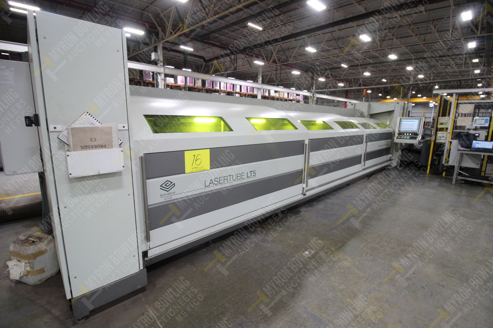 Cell #3: BLM Adige Lasertube LT5m, Fiber laser cutting system for pipes processing. - Image 9 of 19