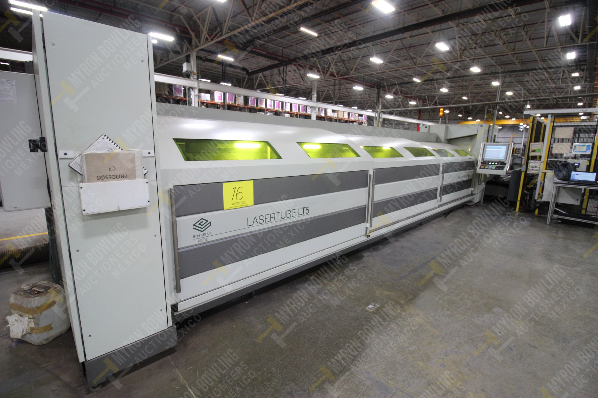 Cell #3: BLM Adige Lasertube LT5m, Fiber laser cutting system for pipes processing. - Image 8 of 19