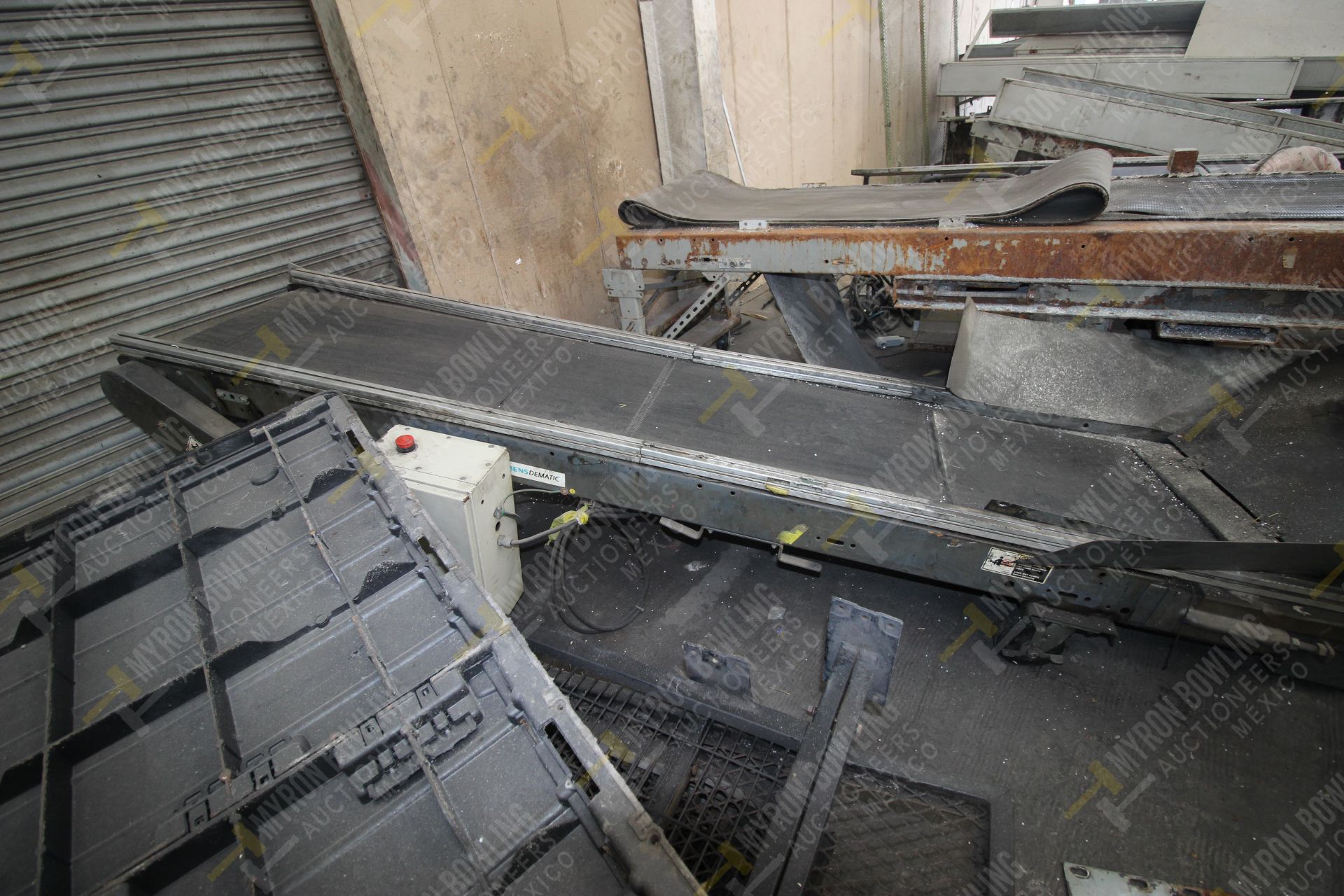 Conveyor (Banda Transportadora) de 8.0 x .80 x.85 m; con moto-reductor, desensamblado. - Image 12 of 16