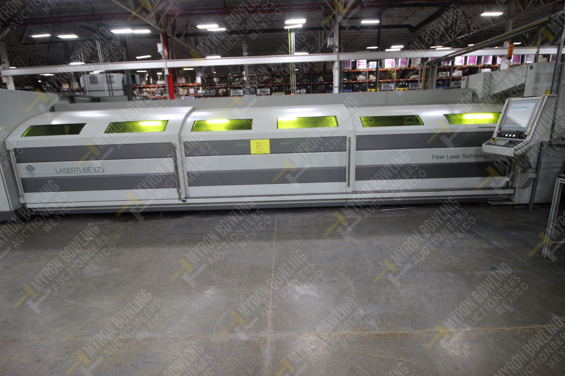 Cell #3: BLM Adige Lasertube LT5m, Fiber laser cutting system for pipes processing.