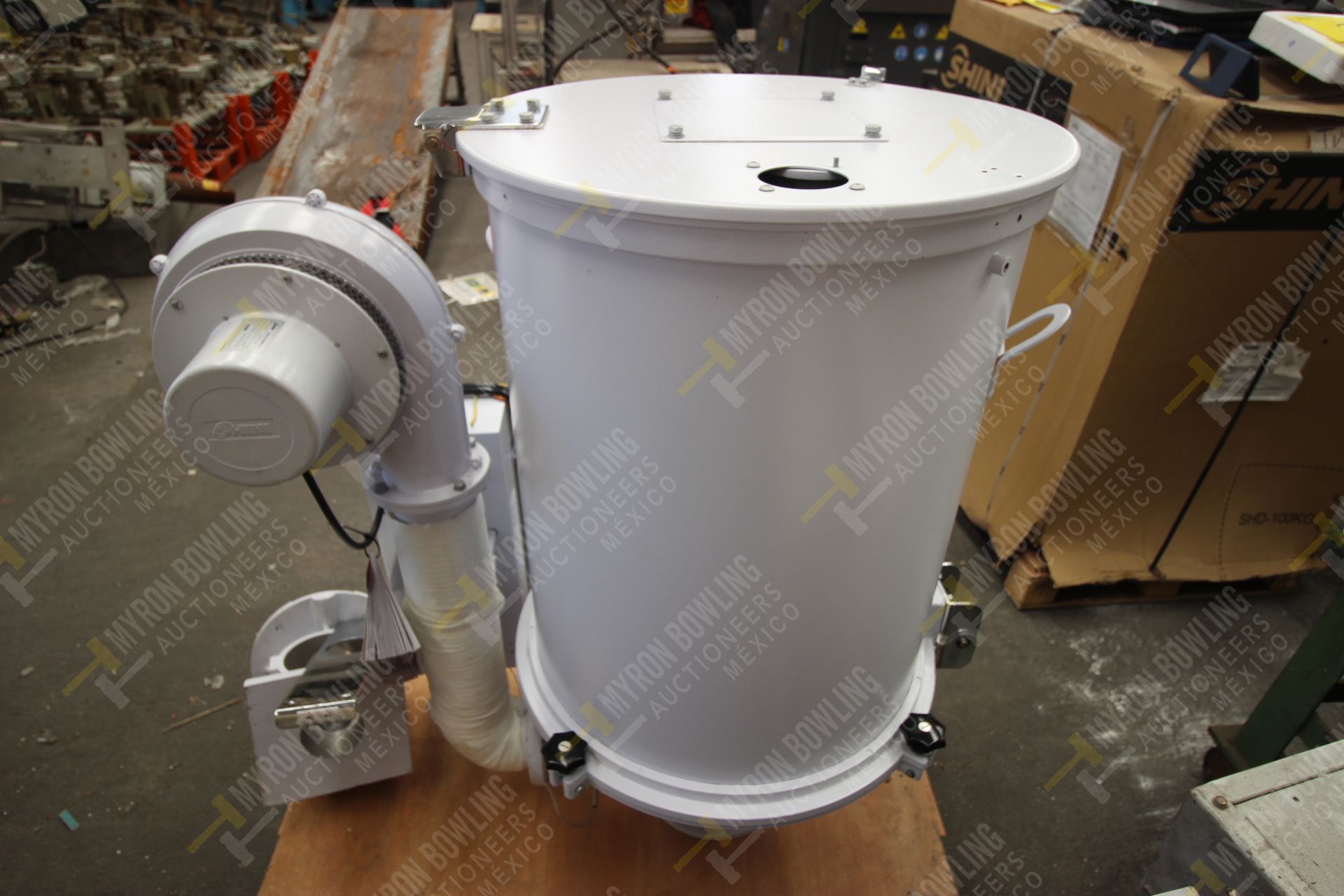 Shini Plastics Technologies 100kg. hopper dryer mod. SHD-100SL-CE, serial number 2HD16100392 - Image 7 of 11