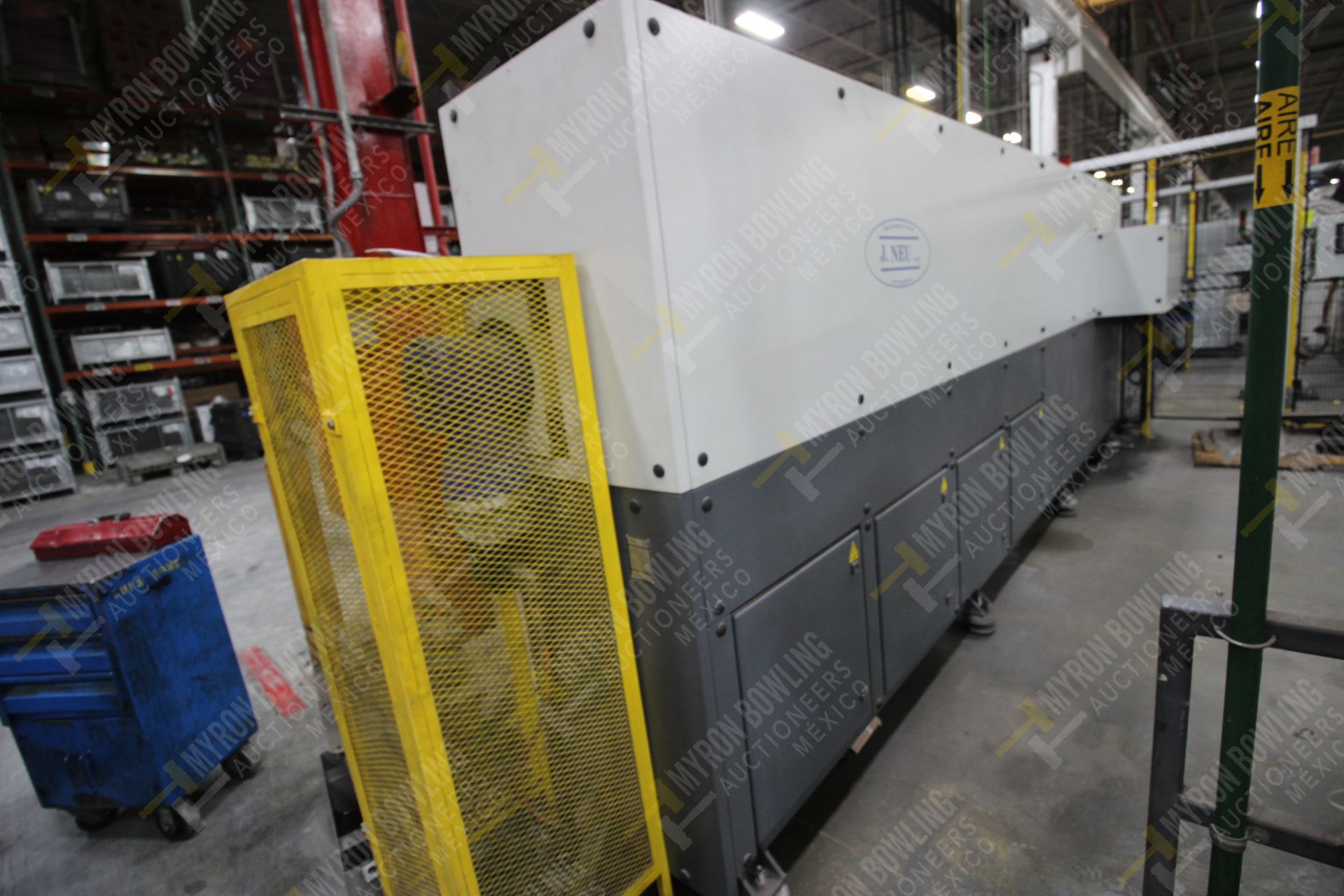 Cell #1: J.Neu, Mod. NFB 040-4000 CNC tube bending machine –mfg year 2015 - Image 8 of 18