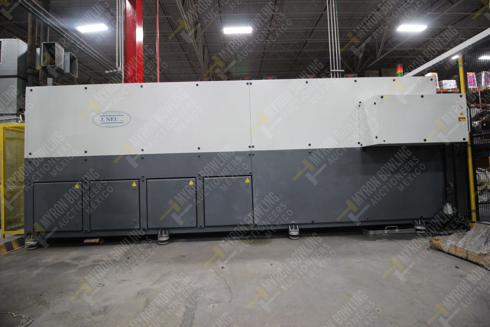 Cell #1: J.Neu, Mod. NFB 040-4000 CNC tube bending machine –mfg year 2015 - Image 7 of 18