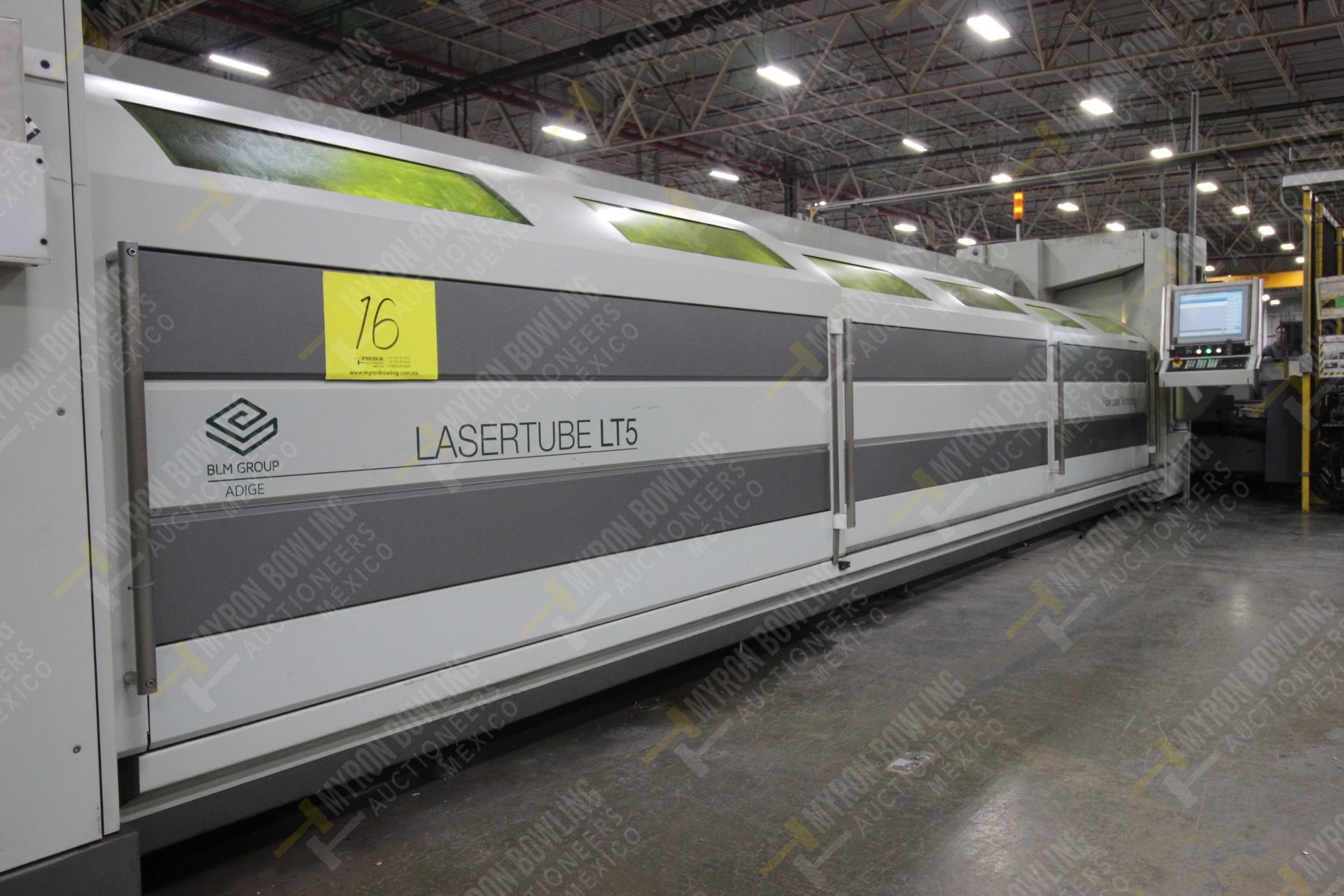 Cell #3: BLM Adige Lasertube LT5m, Fiber laser cutting system for pipes processing. - Image 3 of 19