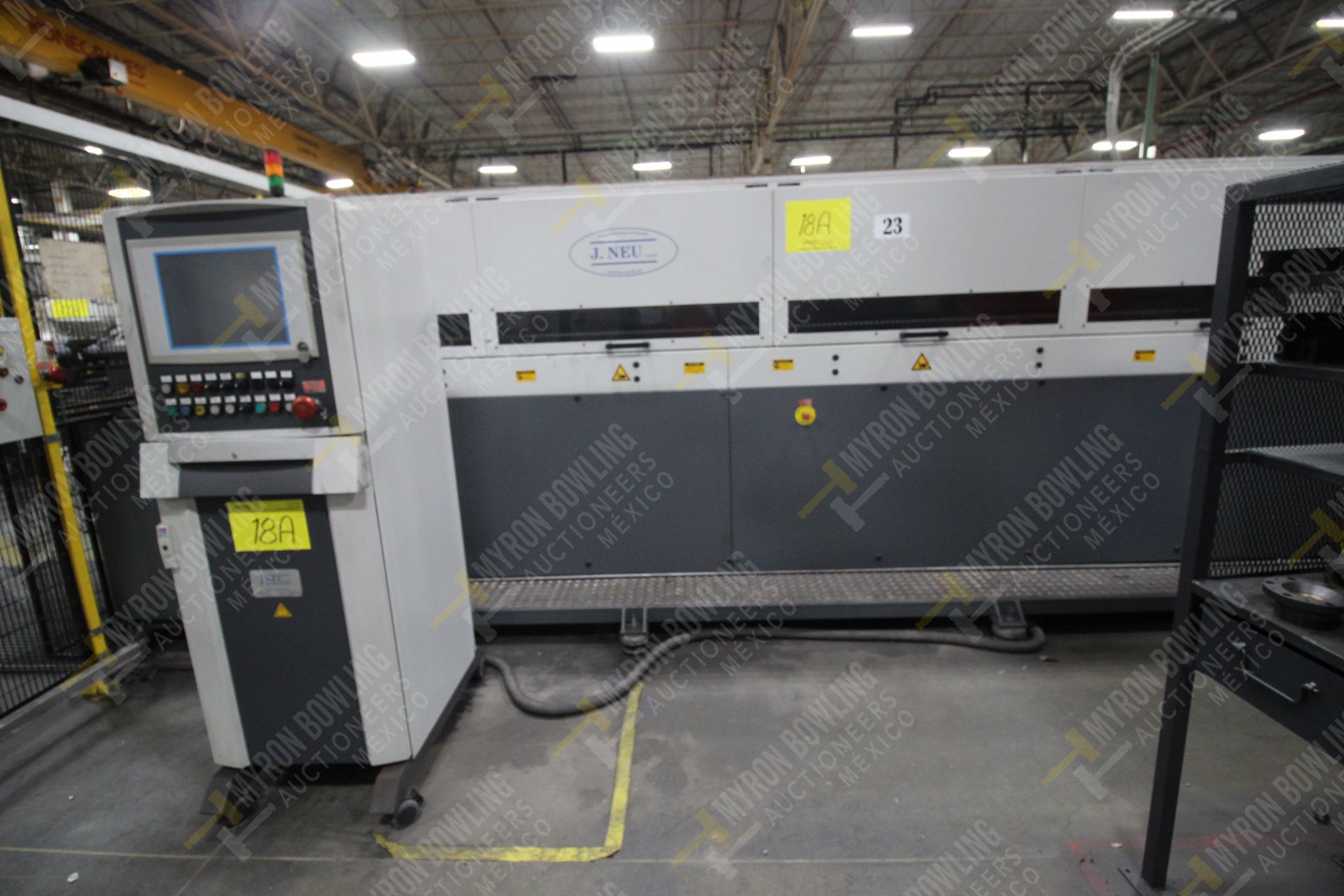 Cell #1: J.Neu, Mod. NFB 040-4000 CNC tube bending machine –mfg year 2015 - Image 2 of 18