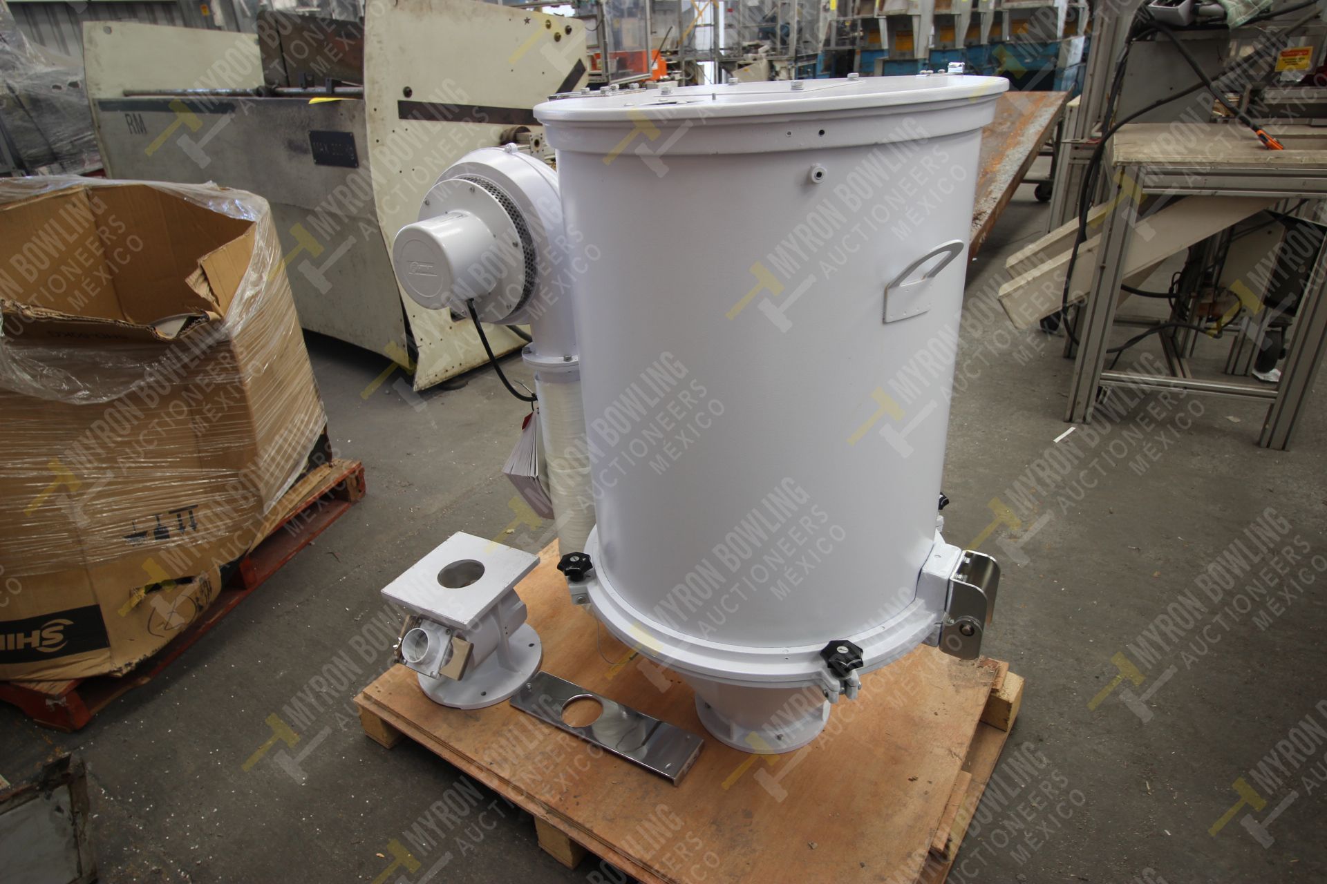 Shini Plastics Technologies 100kg. hopper dryer mod. SHD-100SL-CE, serial number 2HD16100383 - Image 7 of 15