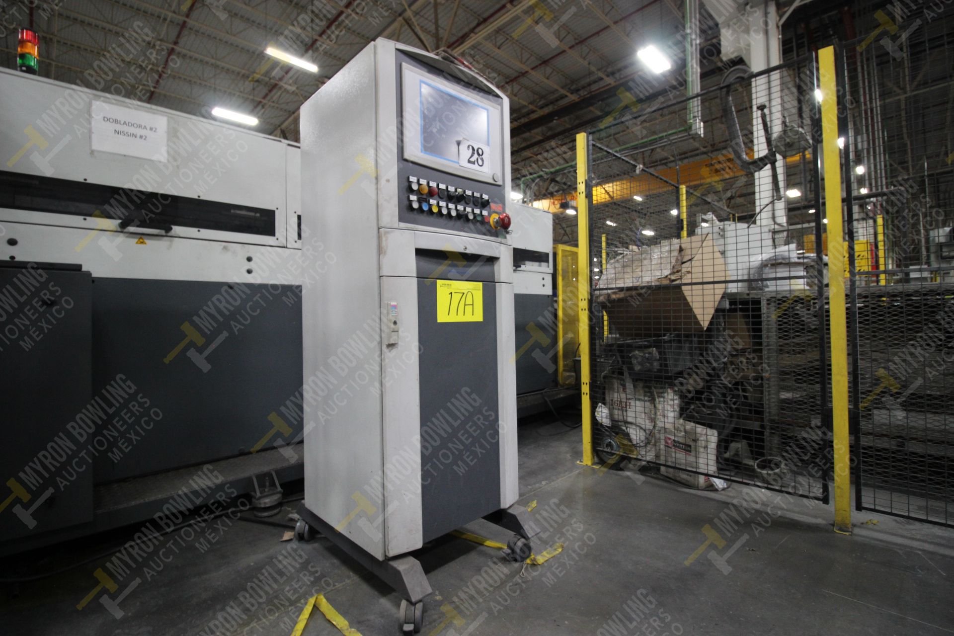 Cell #2: J.Neu, Mod. NFB 035 CNC tube bending machine, –mfg year 2002 - Image 10 of 20