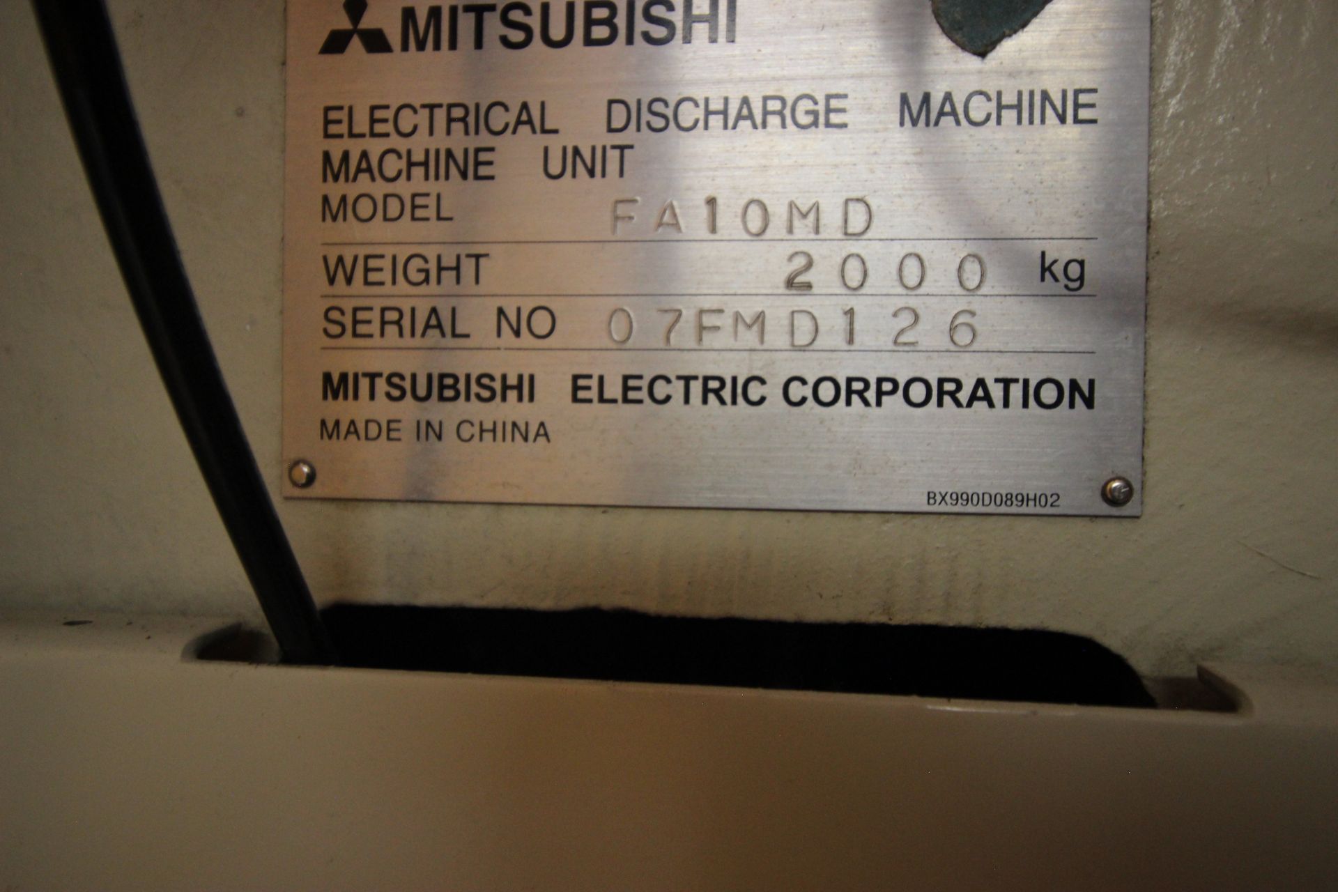 Mitsubishi EDM Md+Pro model Fa10md. Mfg. year 2007 - Image 41 of 50