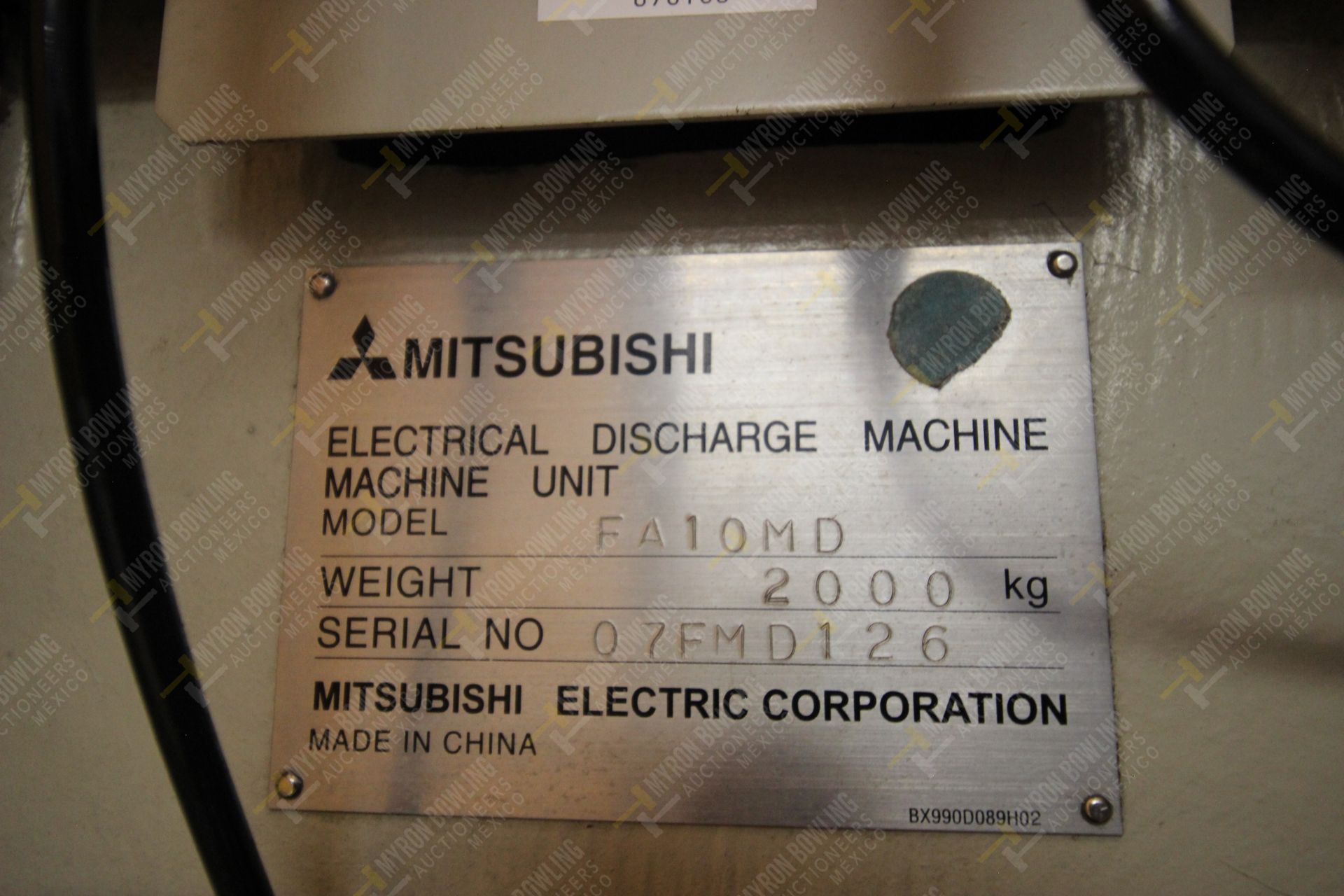 Mitsubishi EDM Md+Pro model Fa10md. Mfg. year 2007 - Image 26 of 50