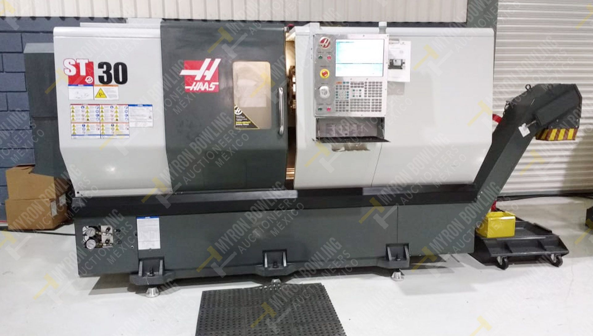 Haas ST-30 high performance CNC Turning Center. Mfg. 2013