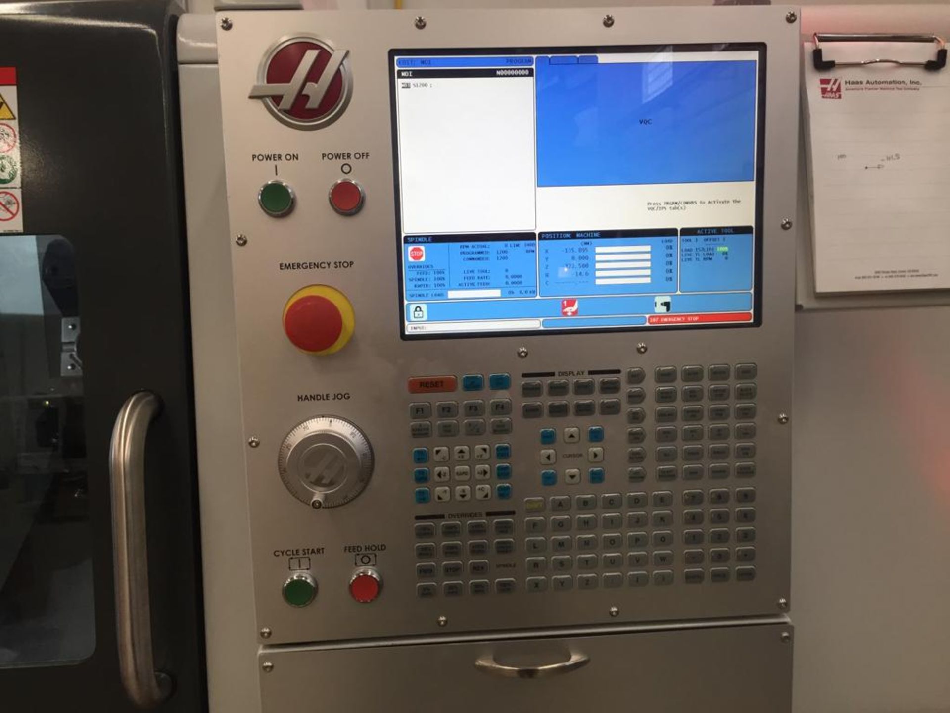 Haas ST-30Y high performance CNC Turning Center. Mfg. year 2018 - Image 10 of 23