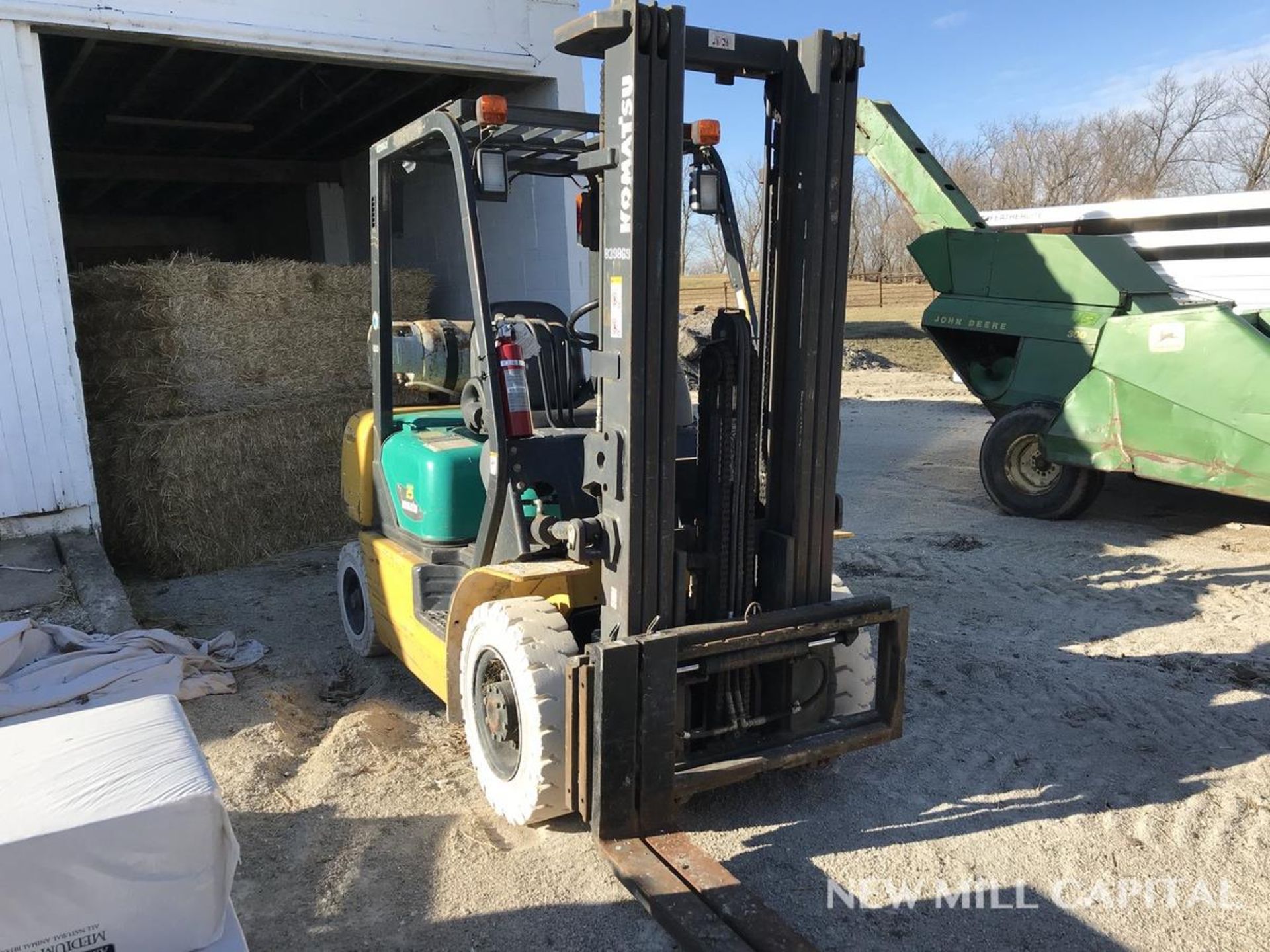 Komatsu FG25T-14 Fork Lift, 5000 LBS Capacity, 3-Stage Sideshift, 188in Lift, N | Rigging Fee: $100 - Bild 2 aus 5