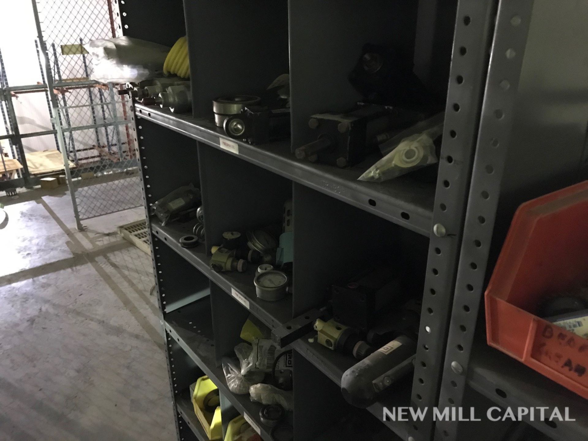 (4) Shelves of Bearings, Electrical, and Plumbing Parts | Rigging Fee: $300 - Image 8 of 9