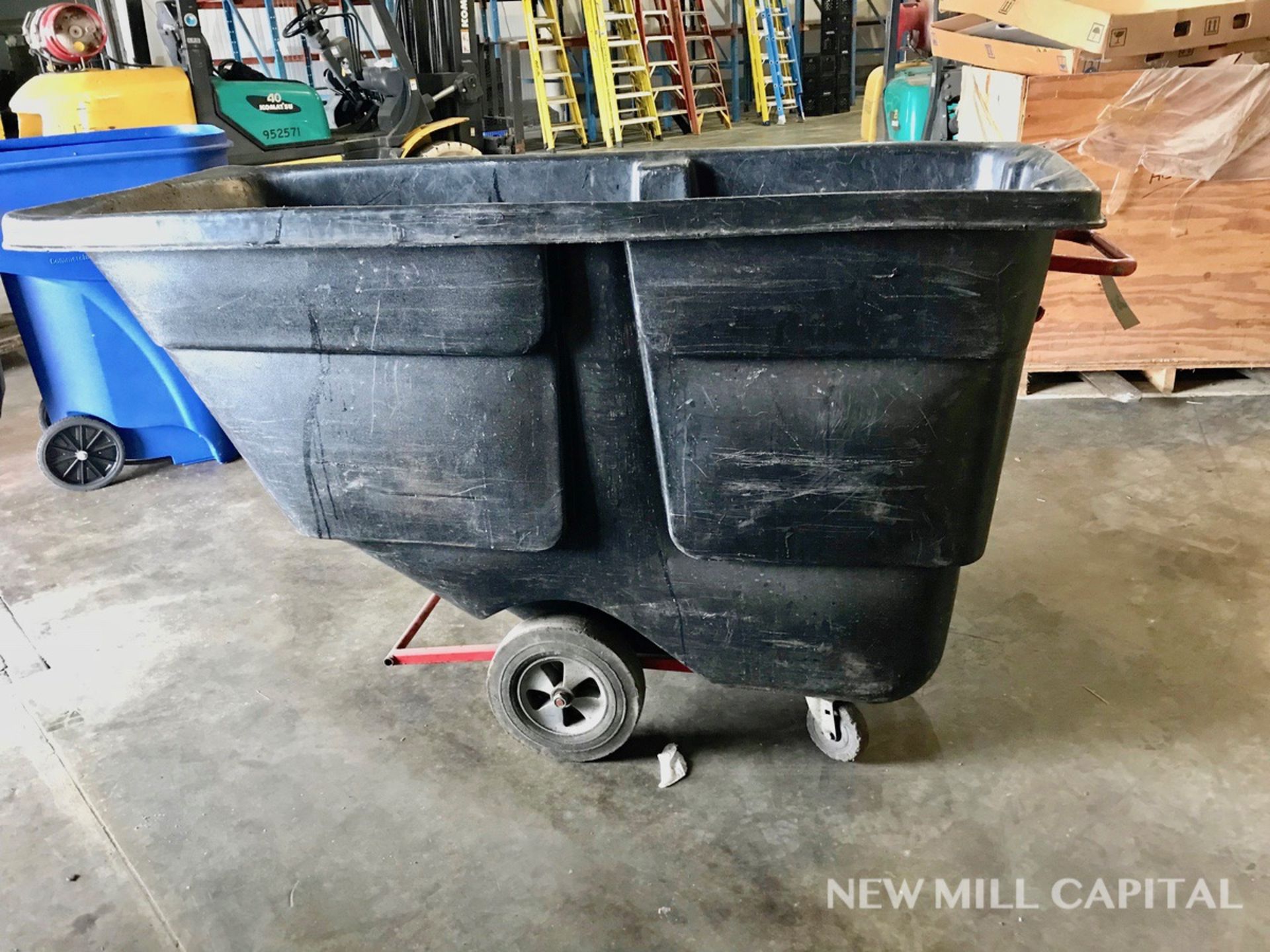 One Cubic Yard Dumpster | Rigging Fee: $25