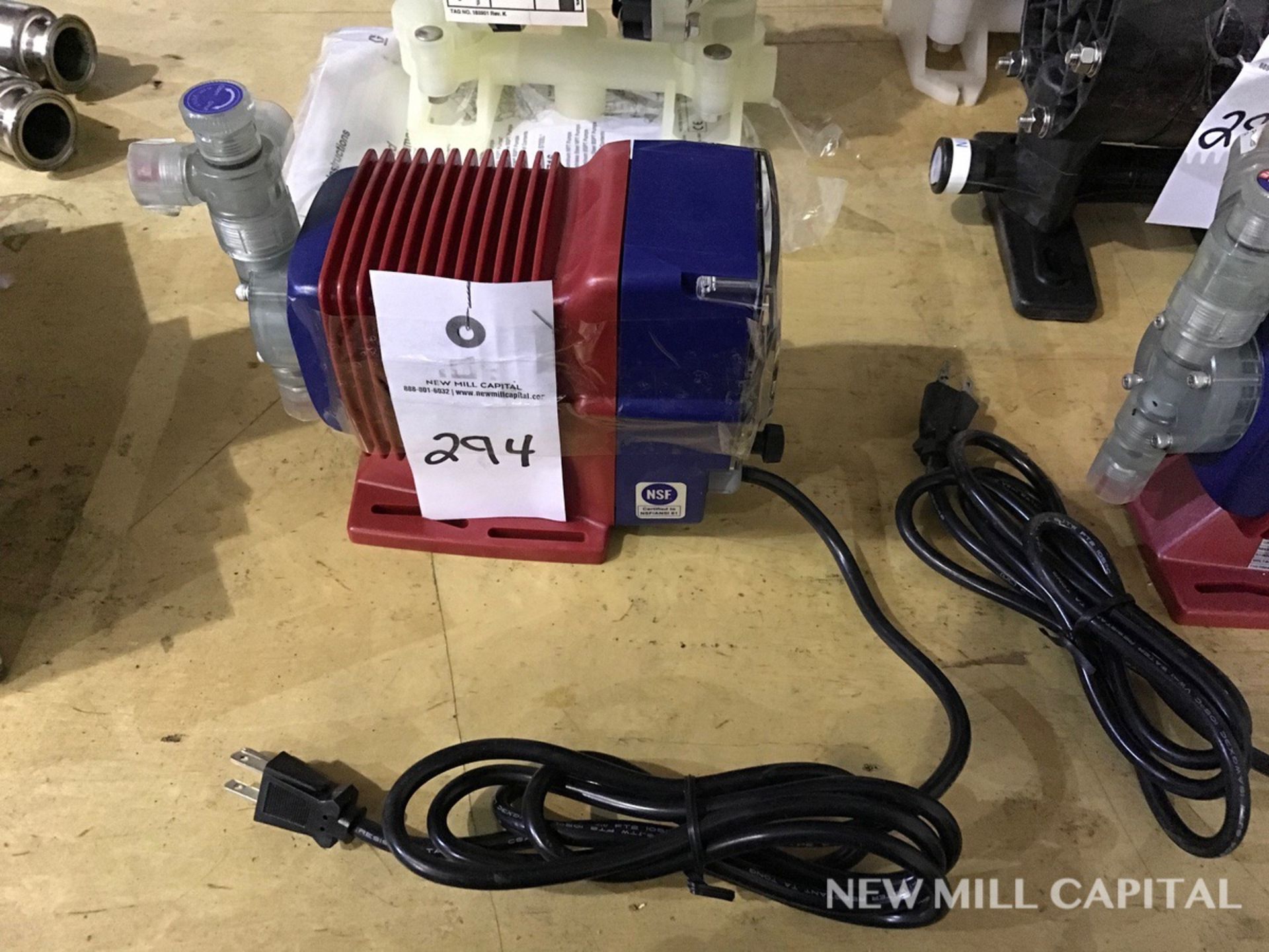 Iwaki Metering Pump, Model EWB20F1-VE, S/N: 0610191895 | Rigging Fee: $25