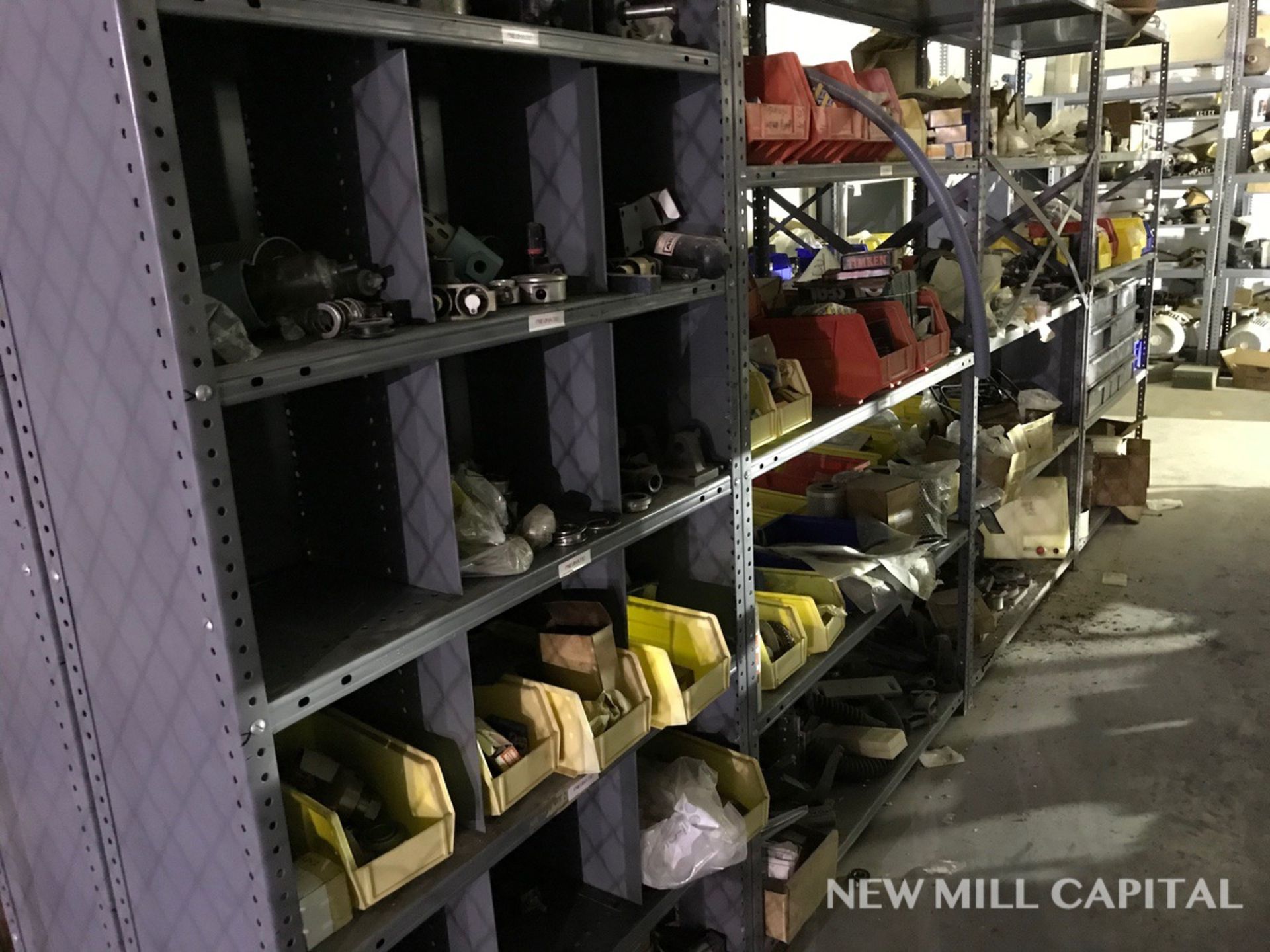 (4) Shelves of Bearings, Electrical, and Plumbing Parts | Rigging Fee: $300 - Image 9 of 9